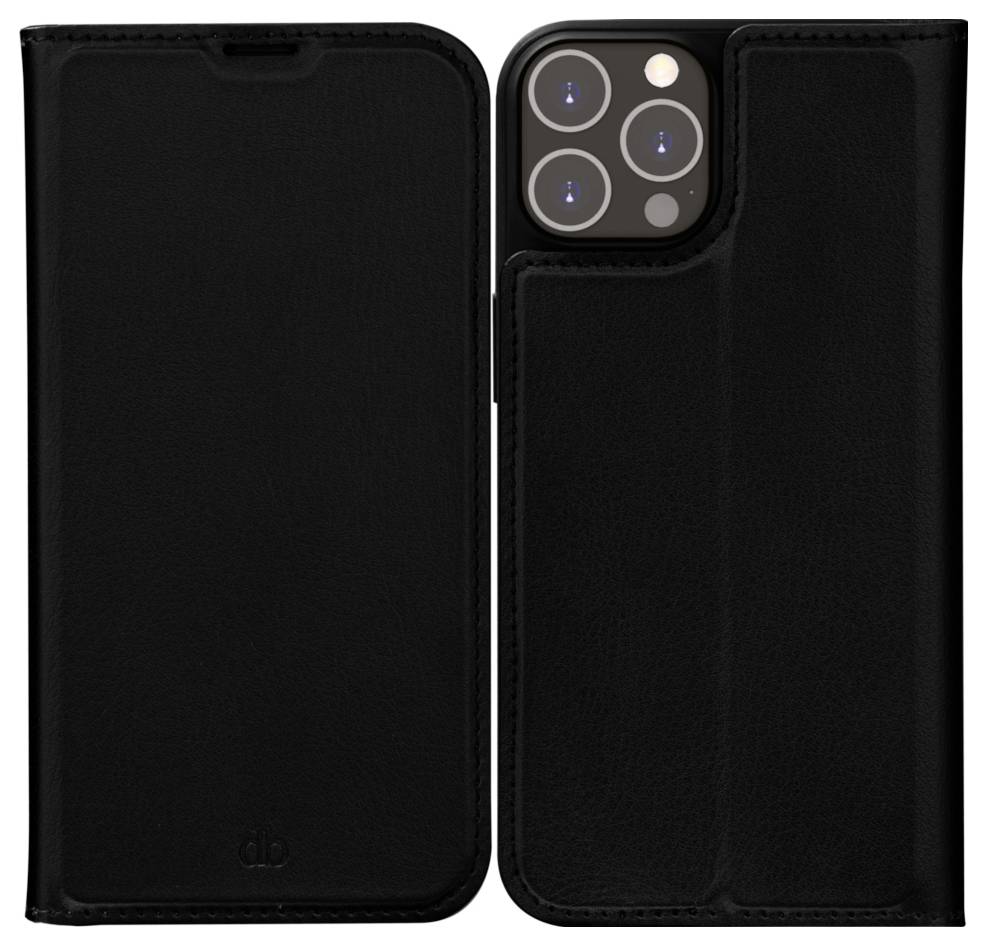 Dbramante1928 Oslo iPhone 14 - Schwarz Leder Folio Apple iPhone 14 Schwarz OS61BL001651