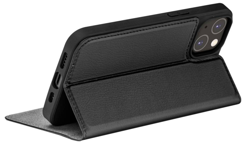 Dbramante1928 Oslo iPhone 14 - Schwarz Leder Folio Apple iPhone 14 Schwarz OS61BL001651