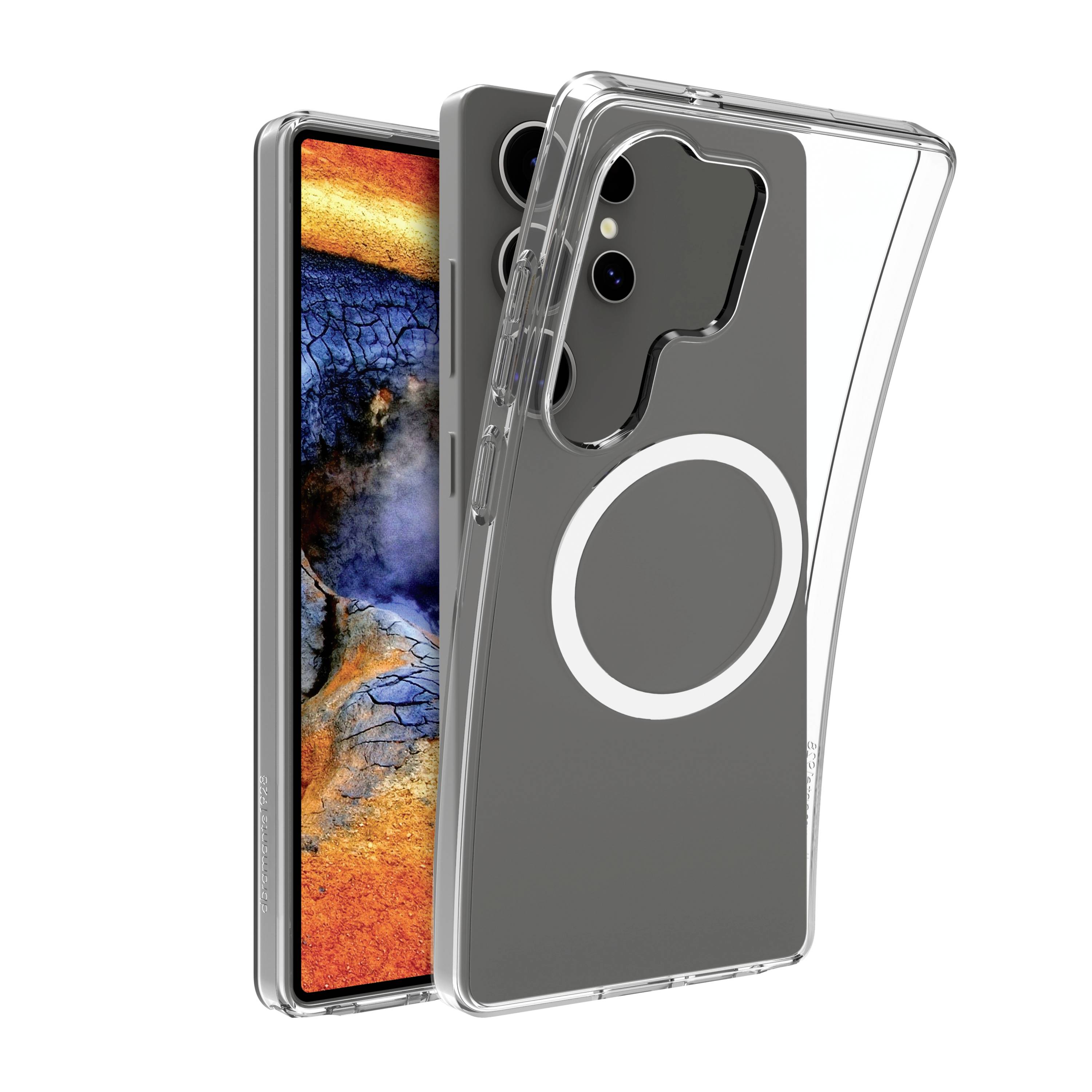 Dbramante1928 Greenland Pro Qi2 Galaxy S25 Ultra - Cl Cover Samsung Galaxy S25 Ultra Transparent GPSUCL006453