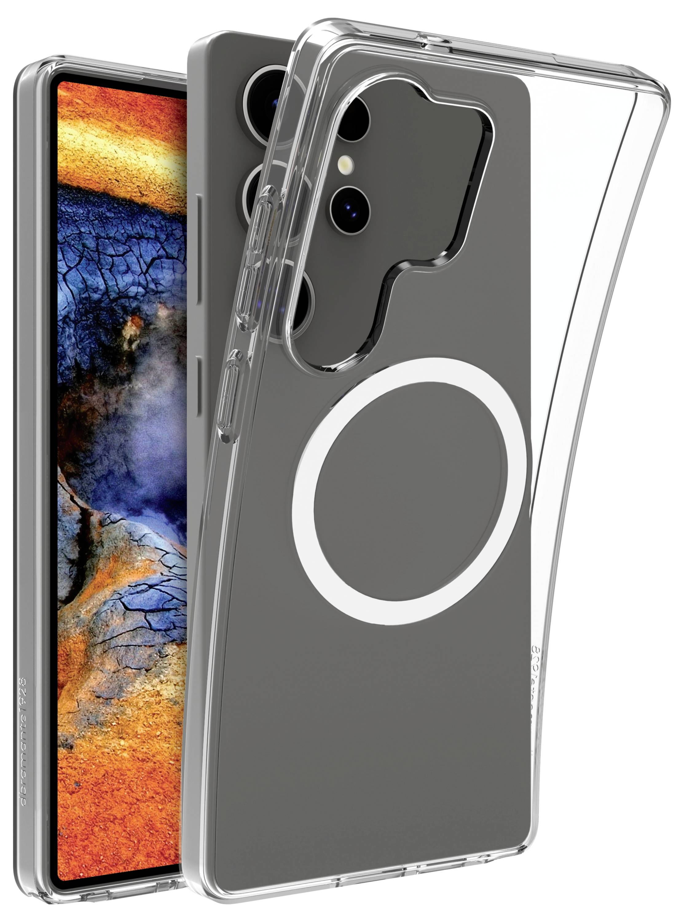 Dbramante1928 Greenland Pro Qi2 Galaxy S25 Ultra - Cl Cover Samsung Galaxy S25 Ultra Transparent GPSUCL006453