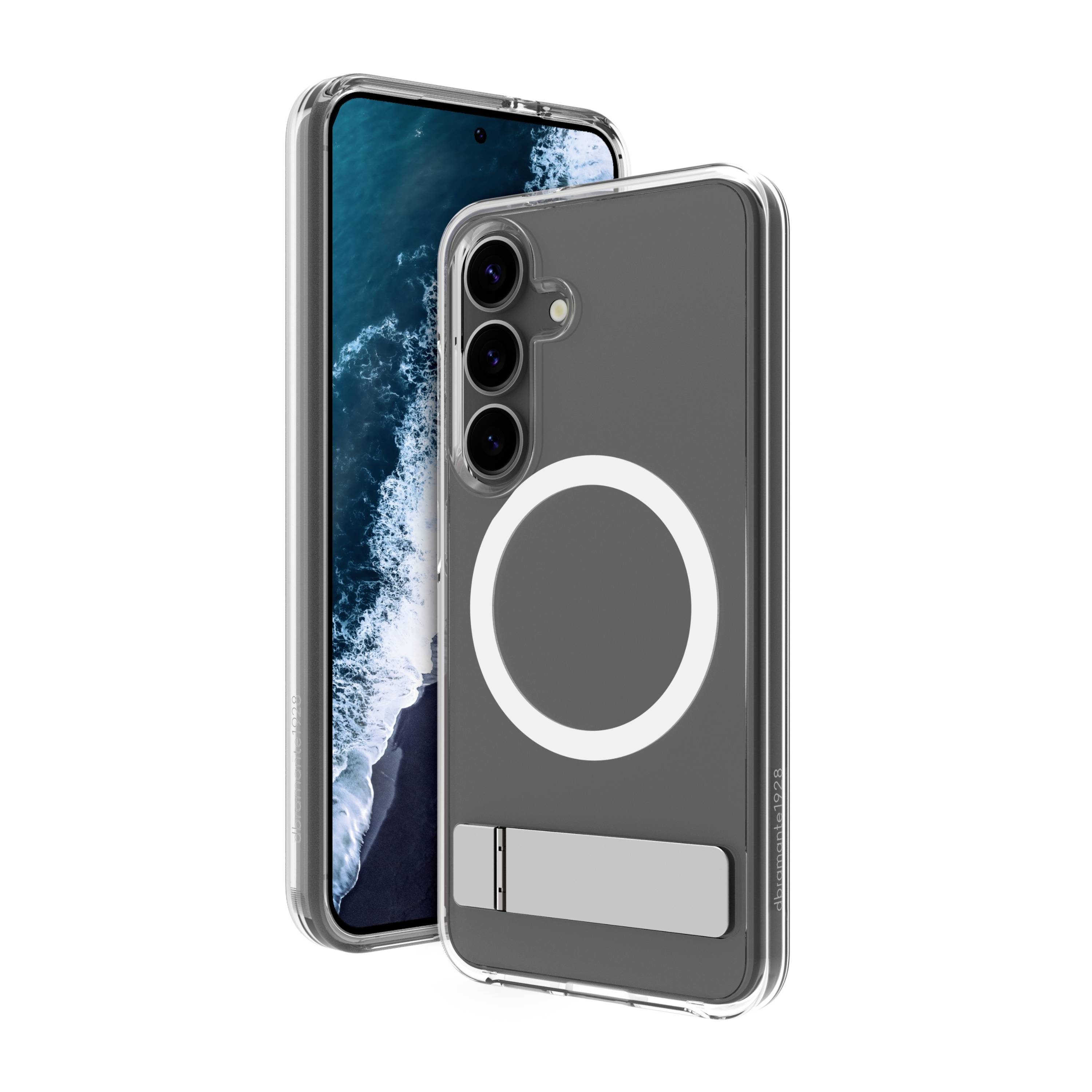 Dbramante1928 Iceland Pro Qi2 Kick Galaxy S25 - Transp Cover Samsung Galaxy S25 Transparent IMSSCL006462