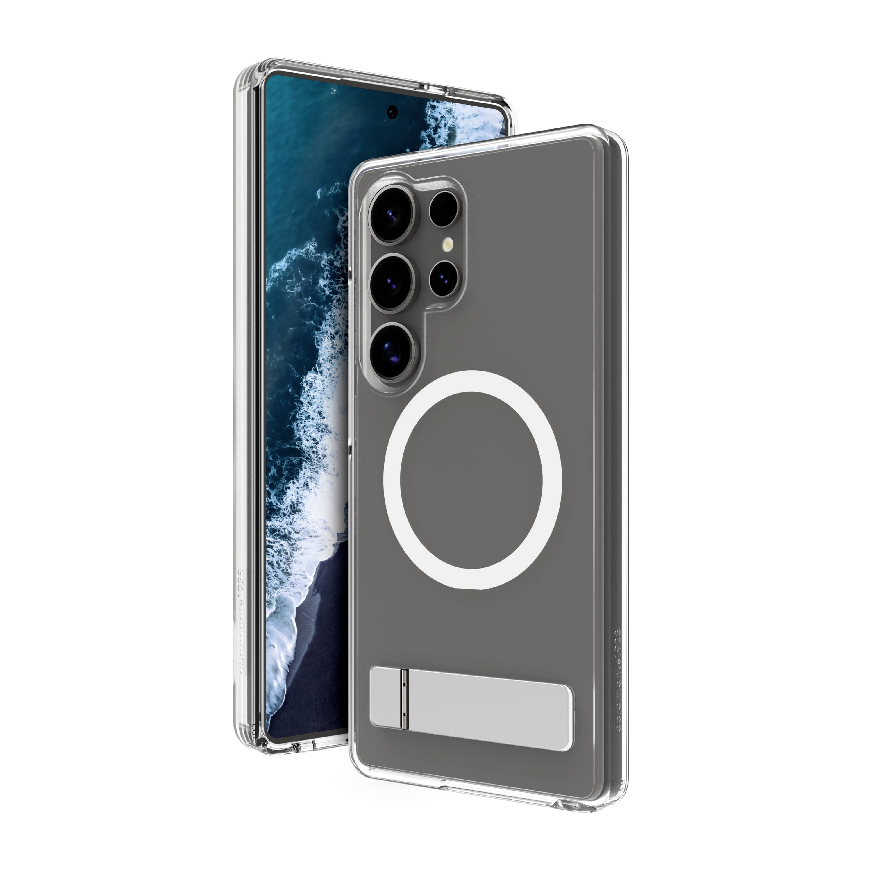 Dbramante1928 Iceland Pro Qi2 Kick Galaxy S25 Ultra - Cover Samsung Galaxy S25 Ultra Transparent IMSUCL006464