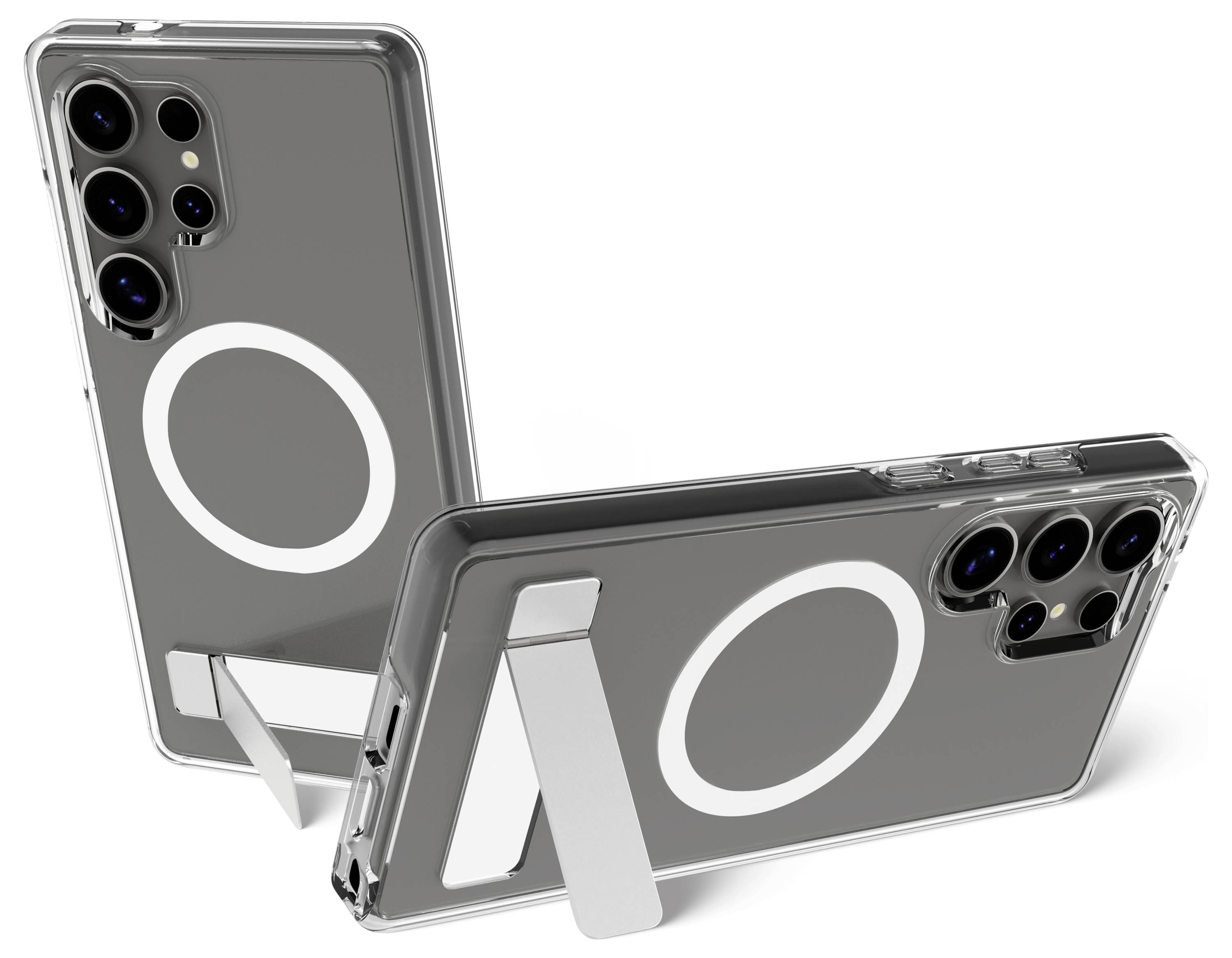 Dbramante1928 Iceland Pro Qi2 Kick Galaxy S25 Ultra - Cover Samsung Galaxy S25 Ultra Transparent IMSUCL006464