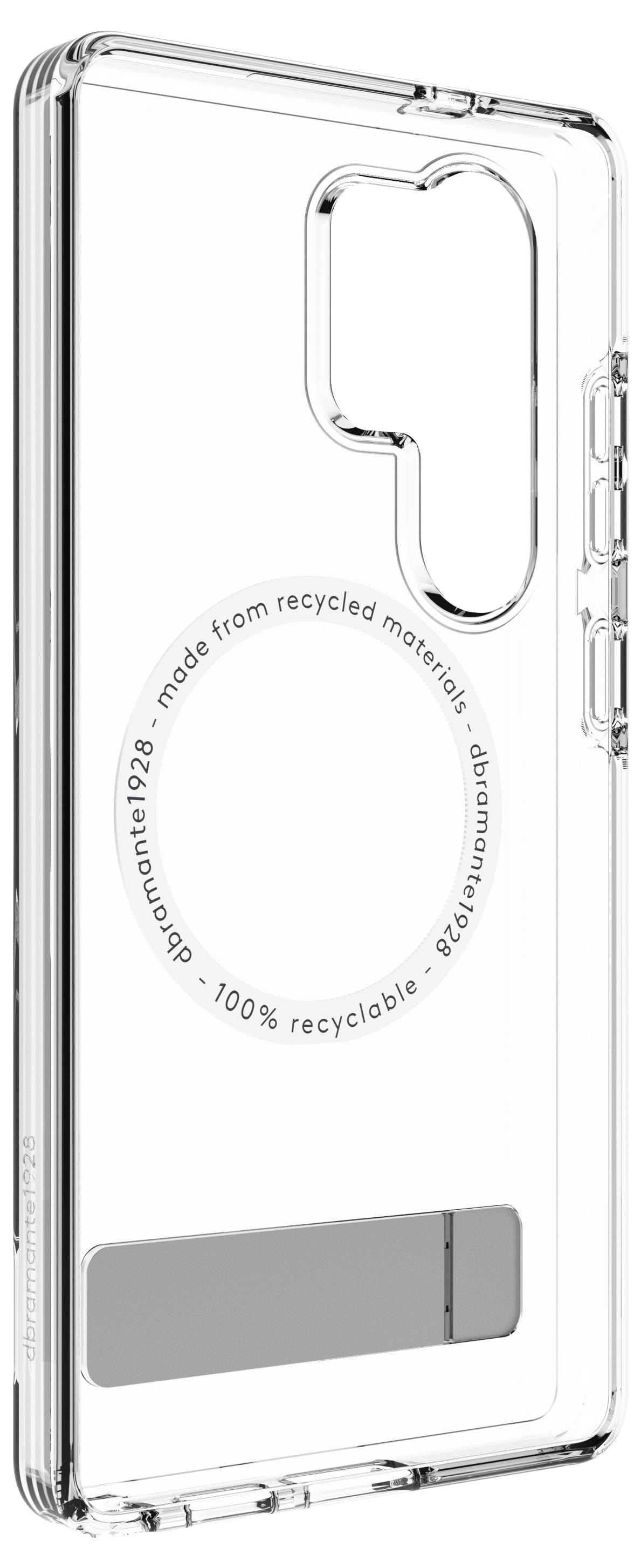 Dbramante1928 Iceland Pro Qi2 Kick Galaxy S25 Ultra - Cover Samsung Galaxy S25 Ultra Transparent IMSUCL006464