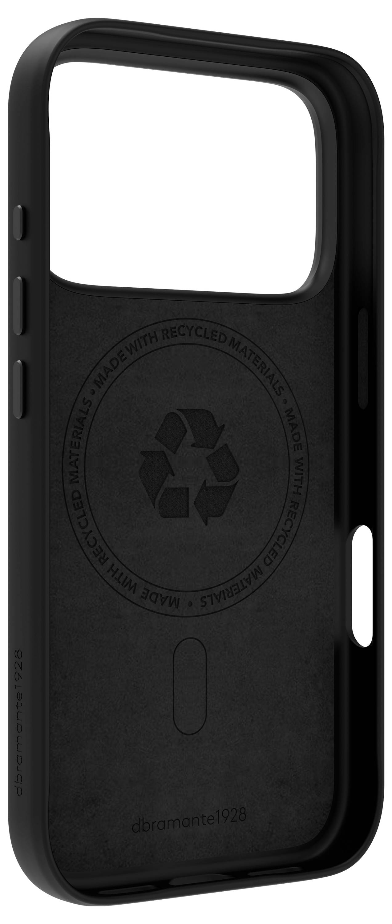 Dbramante1928 Roskilde MS Kick ICON iPhone 17 Pro - M Cover Apple iPhone 17 Pro Schwarz ROK3ICBL6657