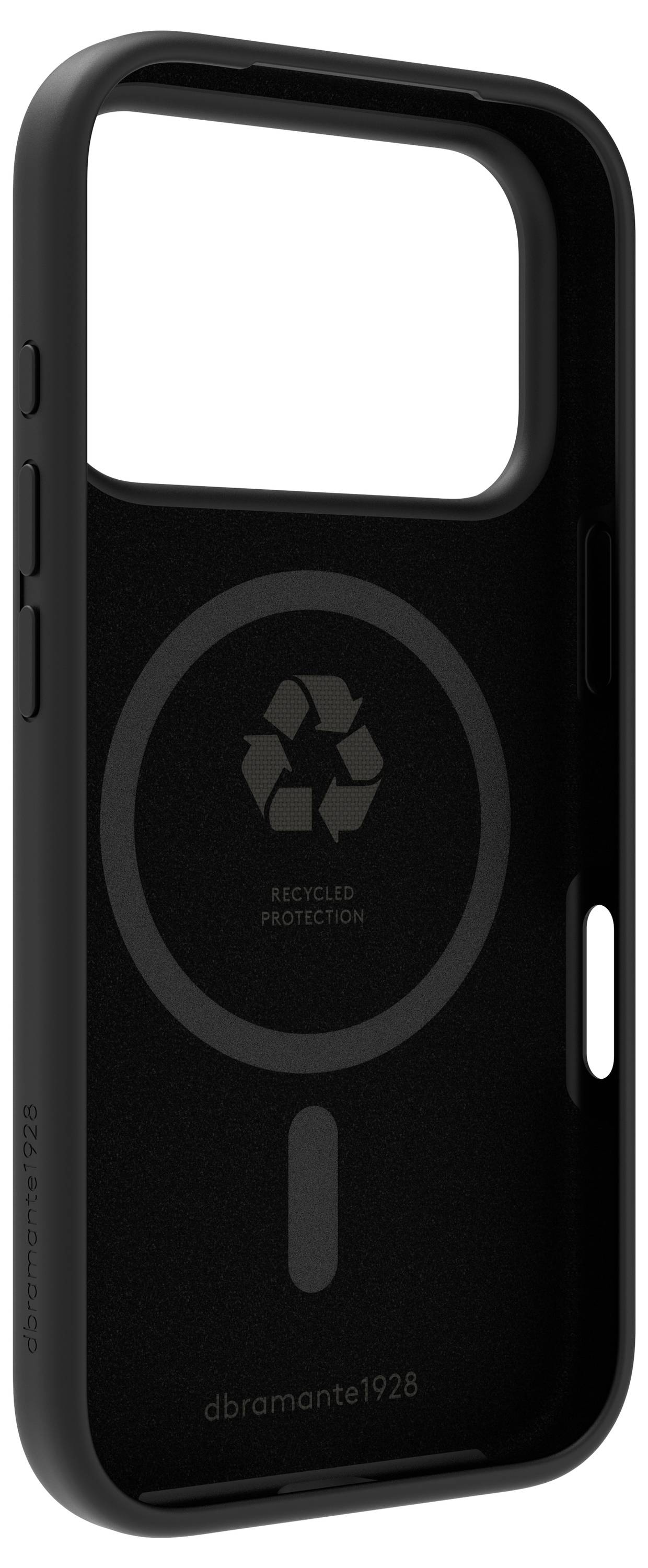 Dbramante1928 Monaco MS iPhone 17 Pro - Night Black Cover Apple iPhone 17 Pro Schwarz MO63NIBL6693