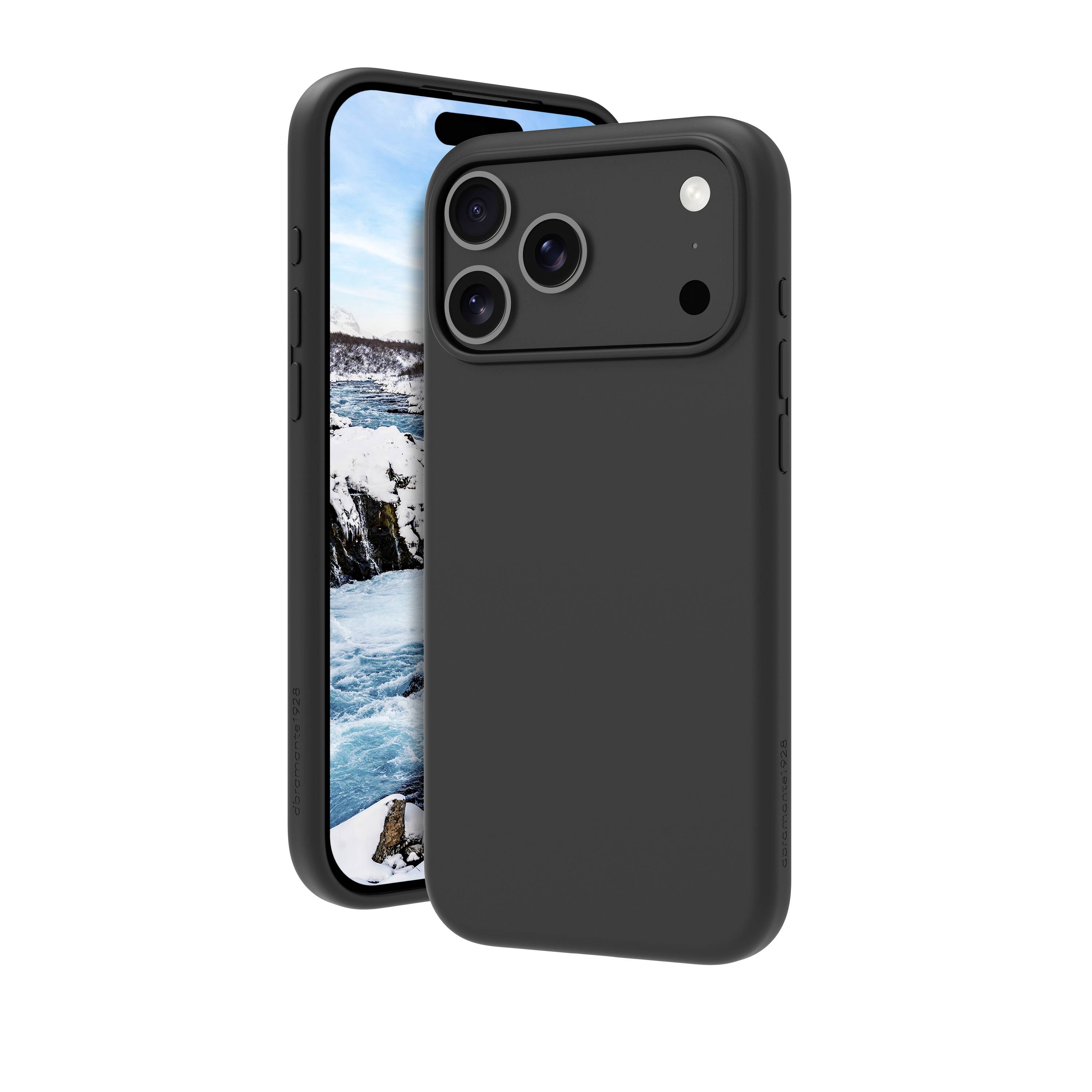 Dbramante1928 Monaco MS iPhone 17 Pro Max - Night Bla Cover Apple iPhone 17 Pro Max Schwarz MO69NIBL6695