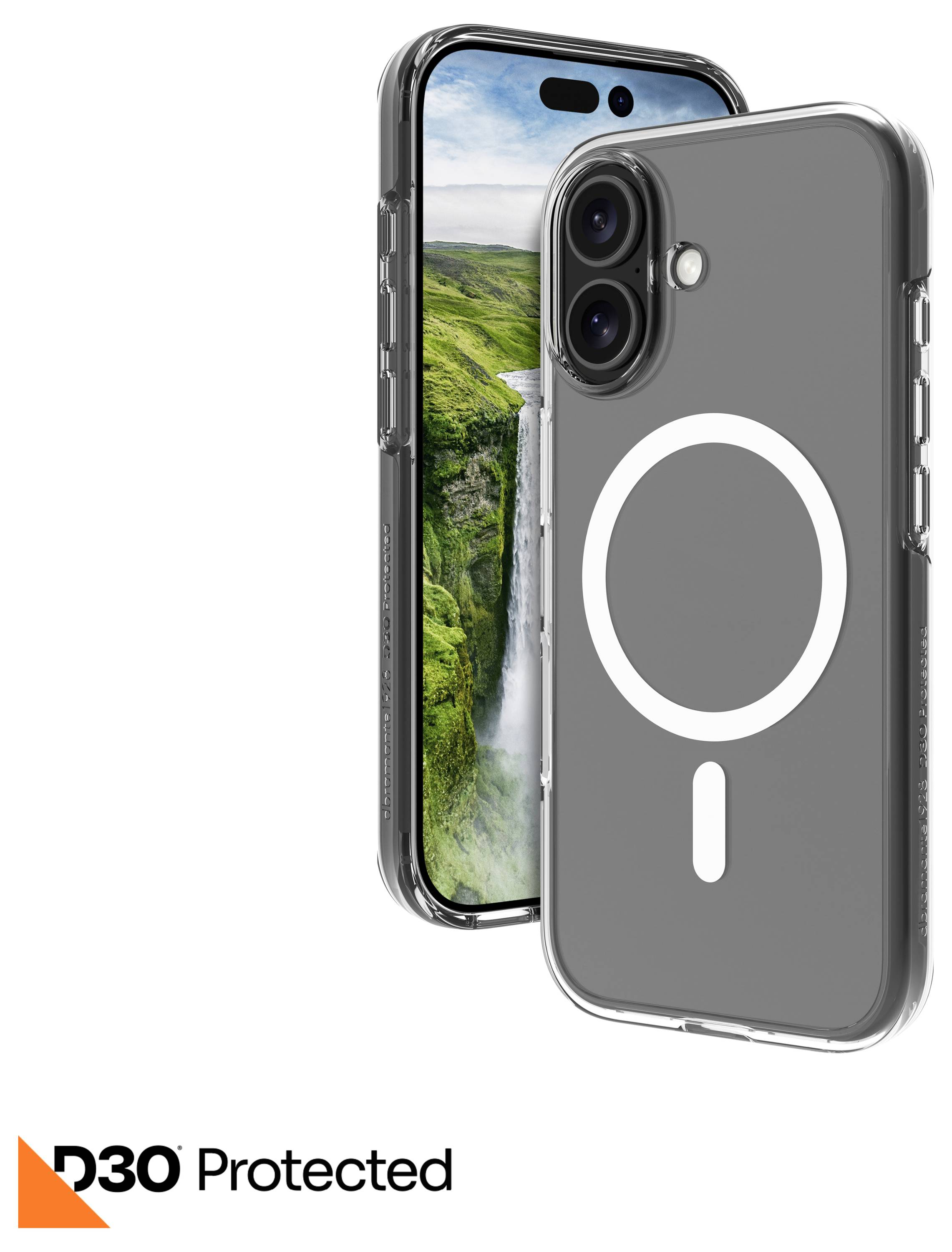Dbramante1928 Iceland Ultra D30 MS iPhone 17 - Clear Cover Apple iPhone 17 Transparent MagSafe kompatibel IU63CL006700