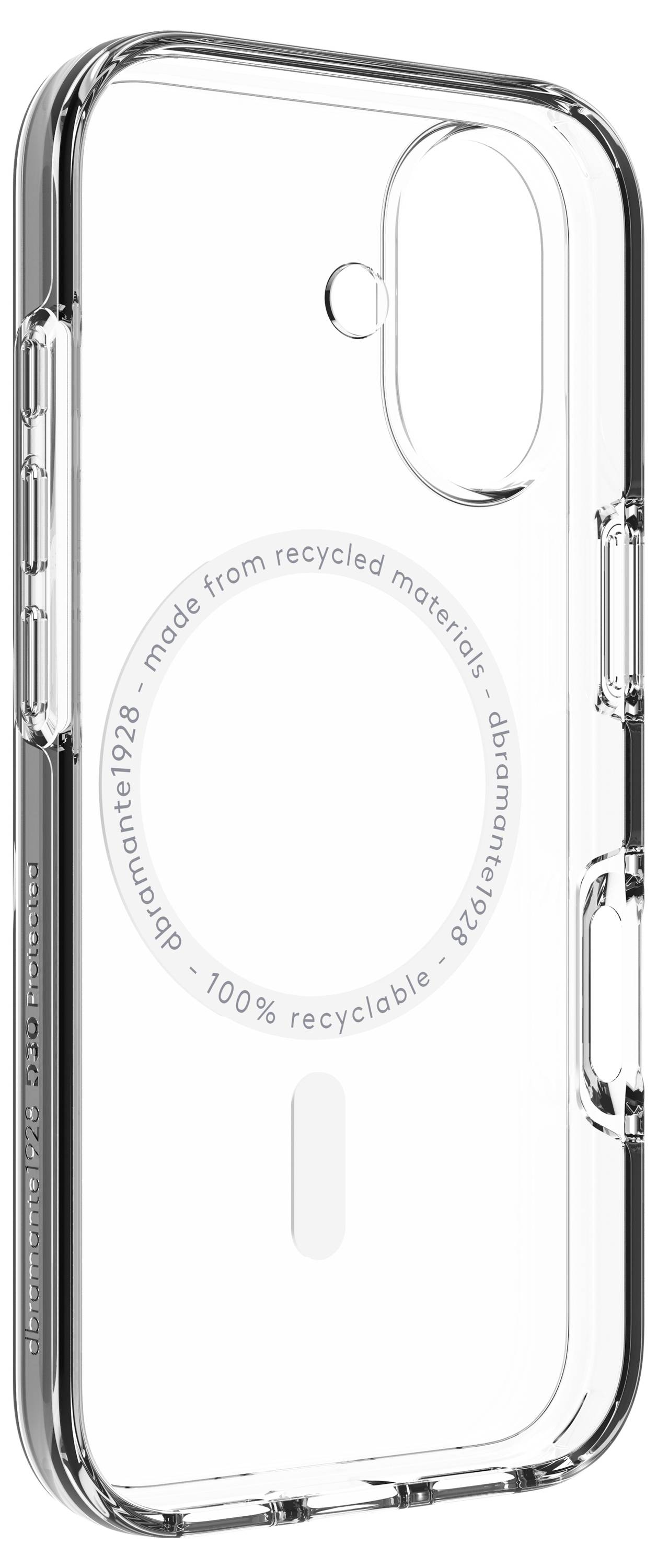 Dbramante1928 Iceland Ultra D30 MS iPhone 17 - Clear Cover Apple iPhone 17 Transparent MagSafe kompatibel IU63CL006700