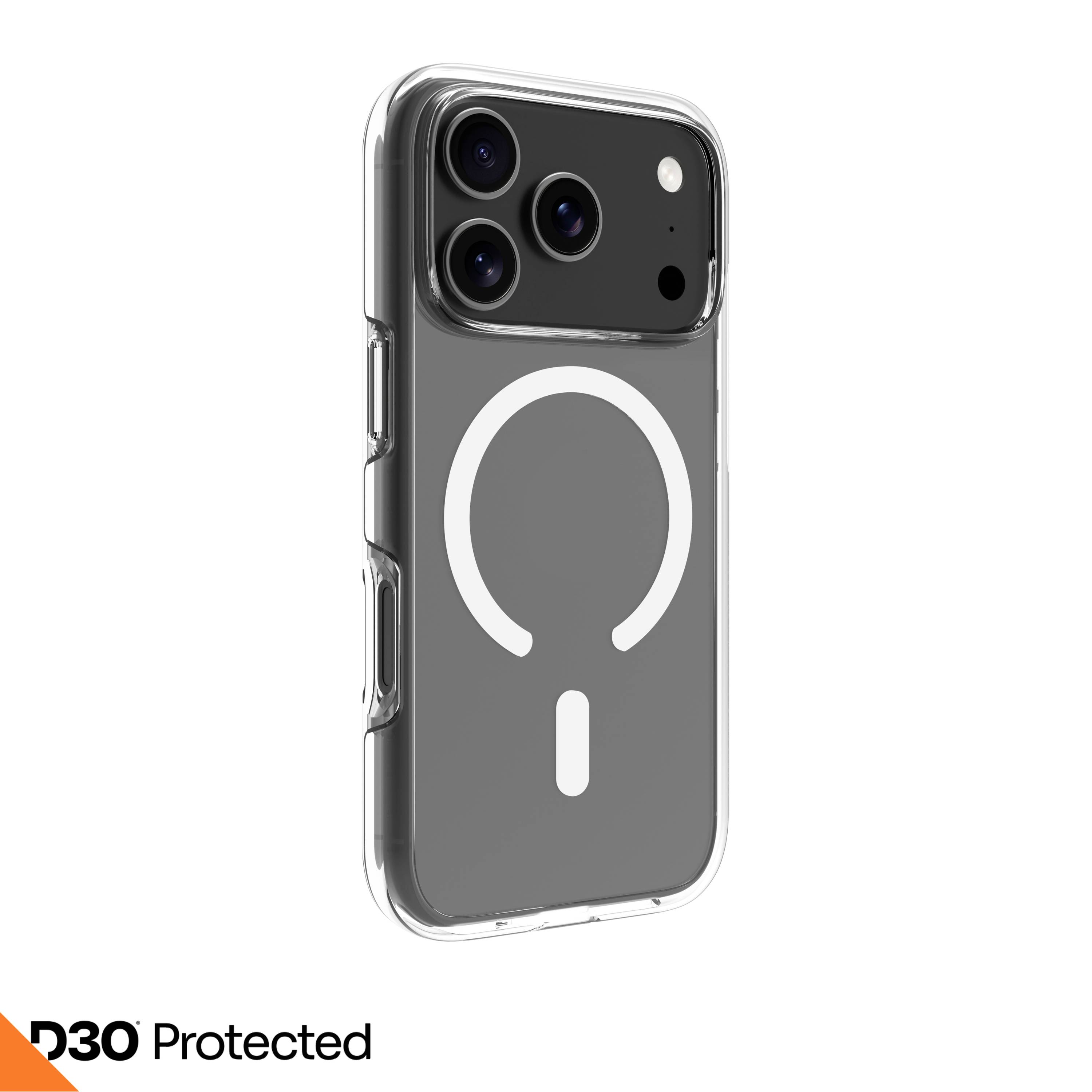 Dbramante1928 Iceland Ultra D30 MS iPhone 17 Pro - Cl Cover Apple iPhone 17 Pro Transparent MagSafe kompatibel IU63CL006701