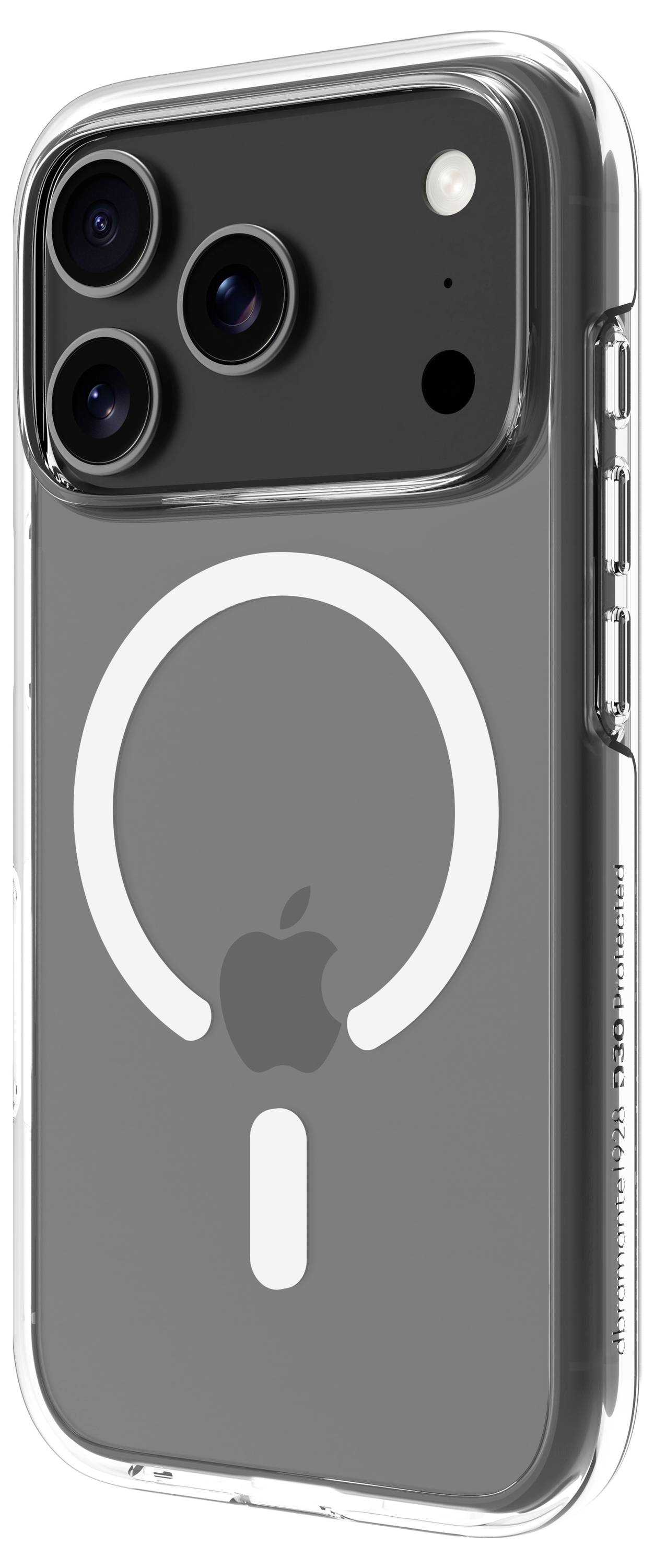 Dbramante1928 Iceland Ultra D30 MS iPhone 17 Pro - Cl Cover Apple iPhone 17 Pro Transparent MagSafe kompatibel IU63CL006701
