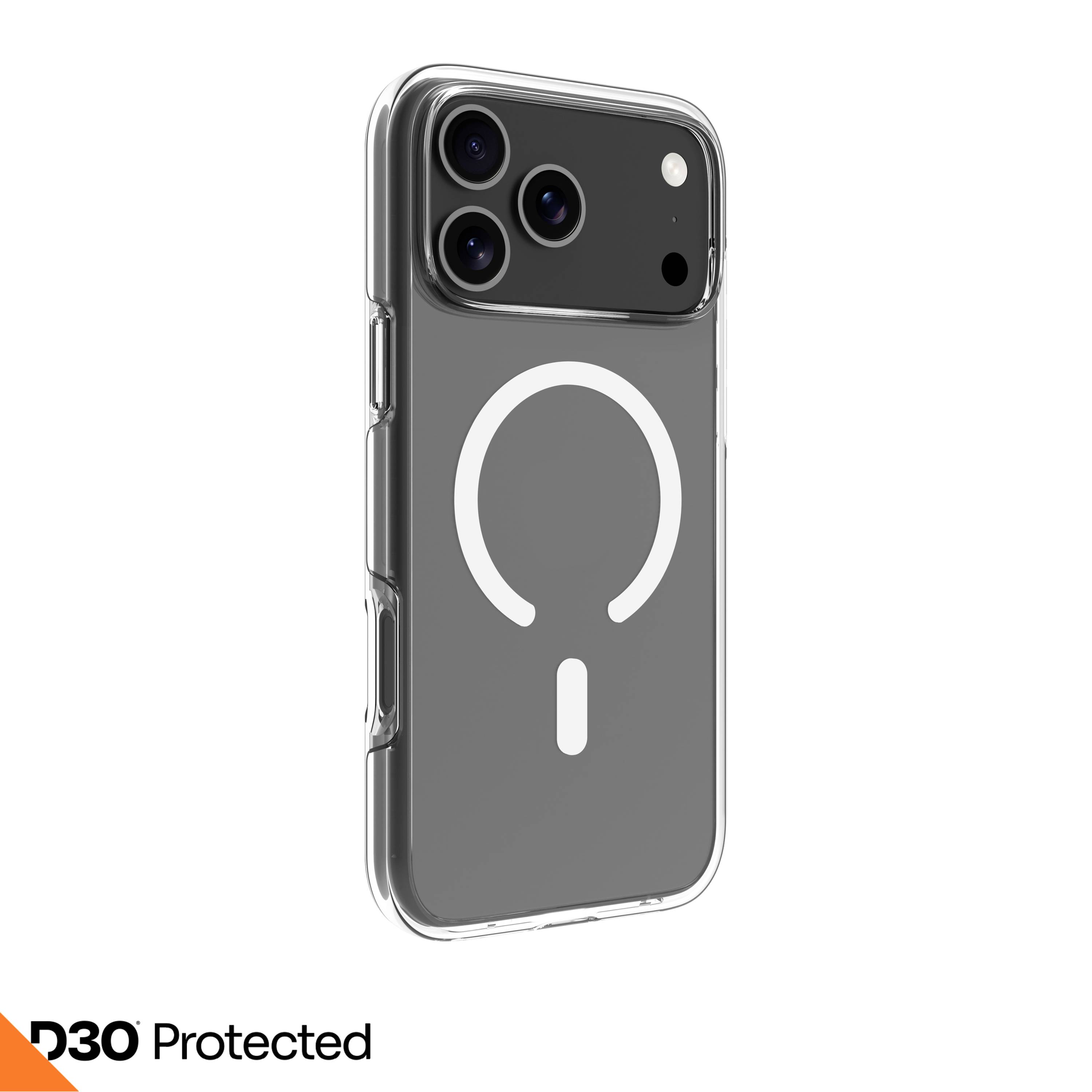 Dbramante1928 Iceland Ultra D30 MS iPhone 17 Pro Max Cover Apple iPhone 17 Pro Max Transparent MagSafe kompatibel IU69CL006703