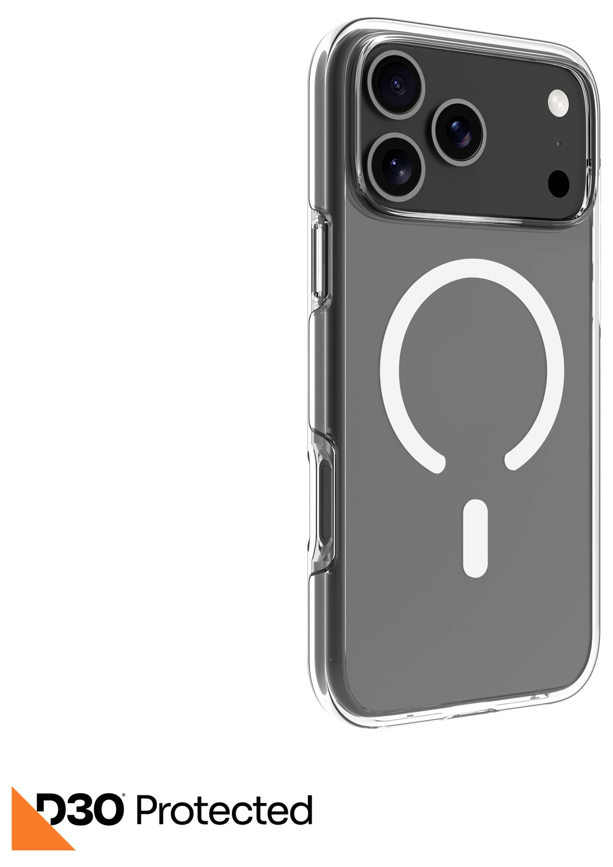 Dbramante1928 Iceland Ultra D30 MS iPhone 17 Pro Max Cover Apple iPhone 17 Pro Max Transparent MagSafe kompatibel IU69CL006703