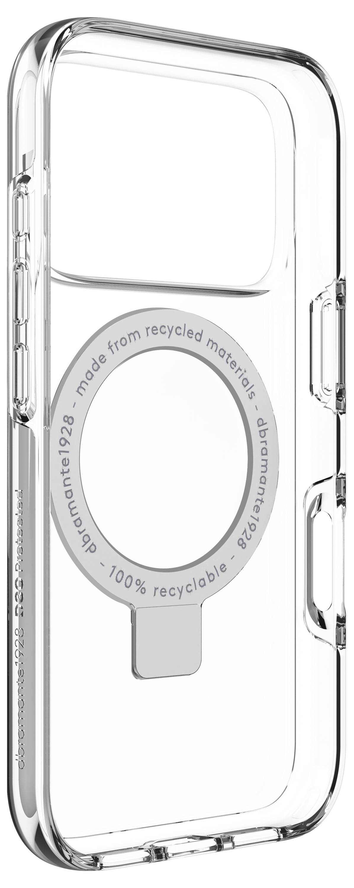 Dbramante1928 Iceland Ultra D30 MS Kick iPhone 17 Pro Cover Apple iPhone 17 Pro Transparent MagSafe kompatibel IUK3CL006709