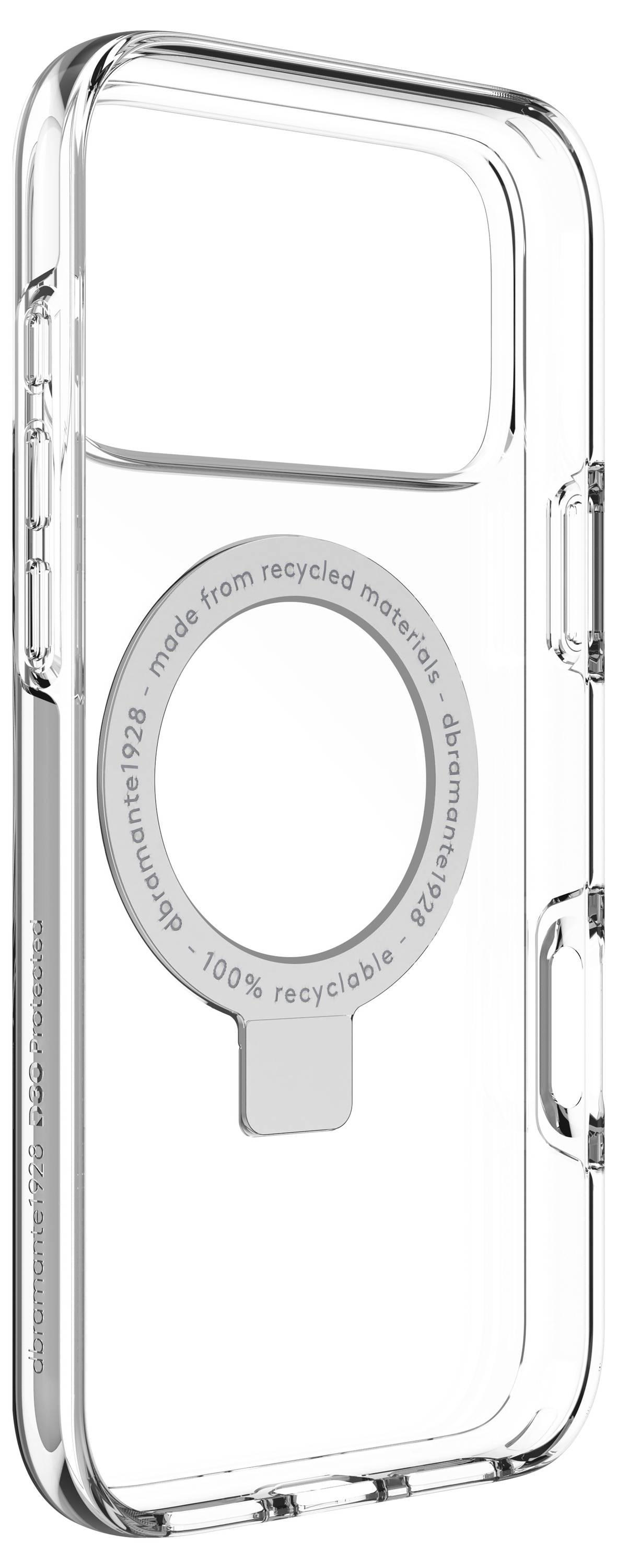 Dbramante1928 Iceland Ultra D30 MS Kick iPhone 17 Pro Cover Apple iPhone 17 Pro Max Transparent MagSafe kompatibel IUK9CL006711