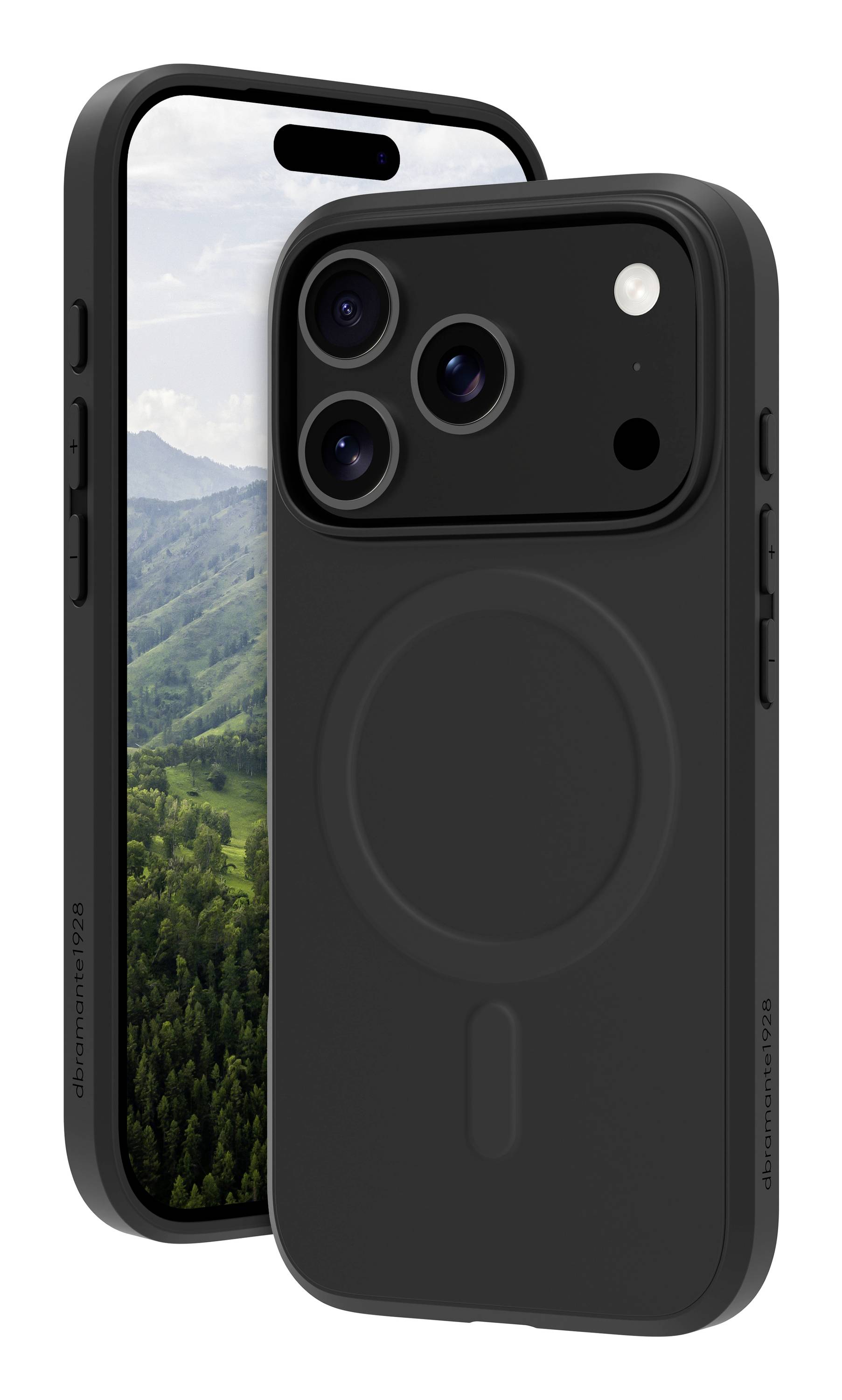 Dbramante1928 Greenland Pro MS iPhone 17 Pro - Night Cover Apple iPhone 17 Pro Schwarz GP63NIBL6743