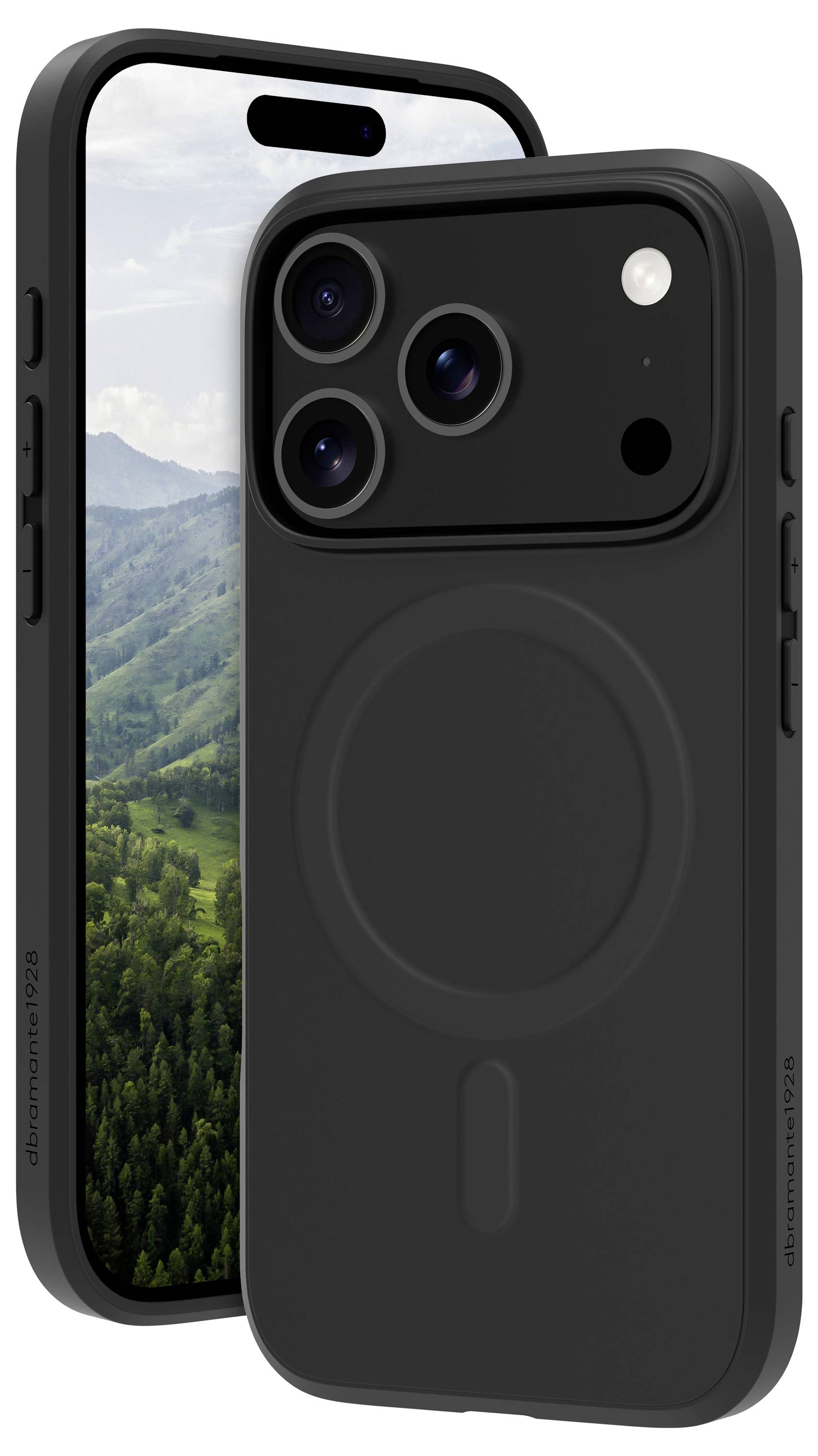 Dbramante1928 Greenland Pro MS iPhone 17 Pro - Night Cover Apple iPhone 17 Pro Schwarz GP63NIBL6743