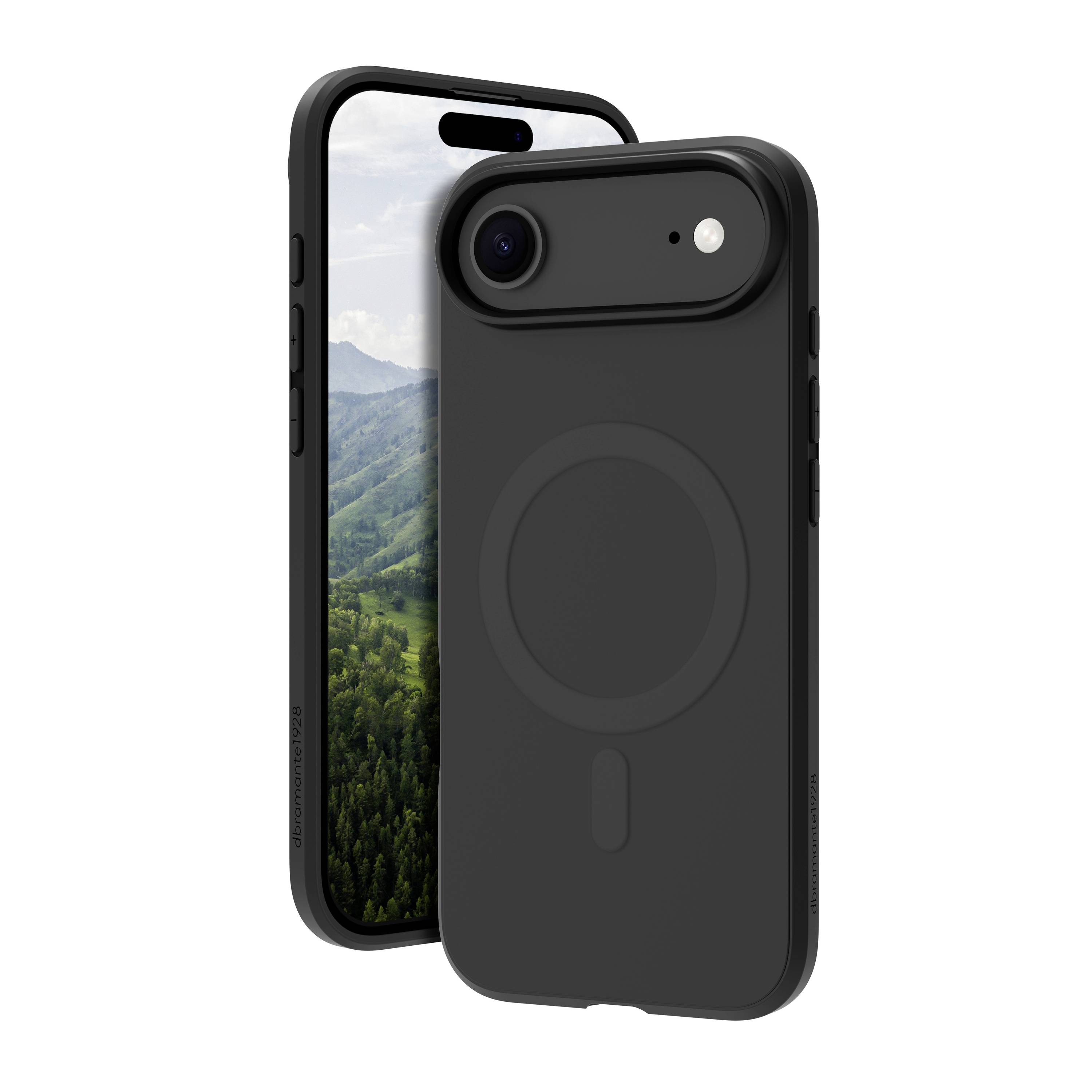 Dbramante1928 Greenland Pro MS iPhone Air - Night Bla Cover Apple iPhone 17 Air Schwarz GP66NIBL6744