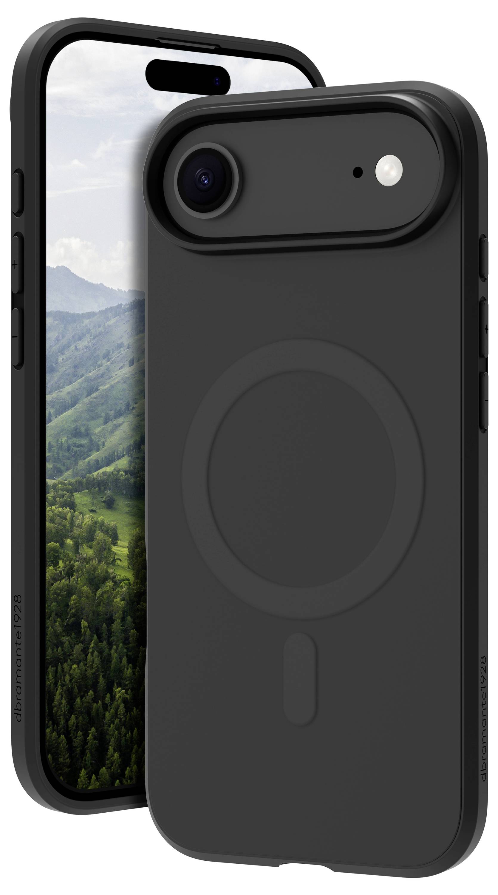 Dbramante1928 Greenland Pro MS iPhone Air - Night Bla Cover Apple iPhone 17 Air Schwarz GP66NIBL6744