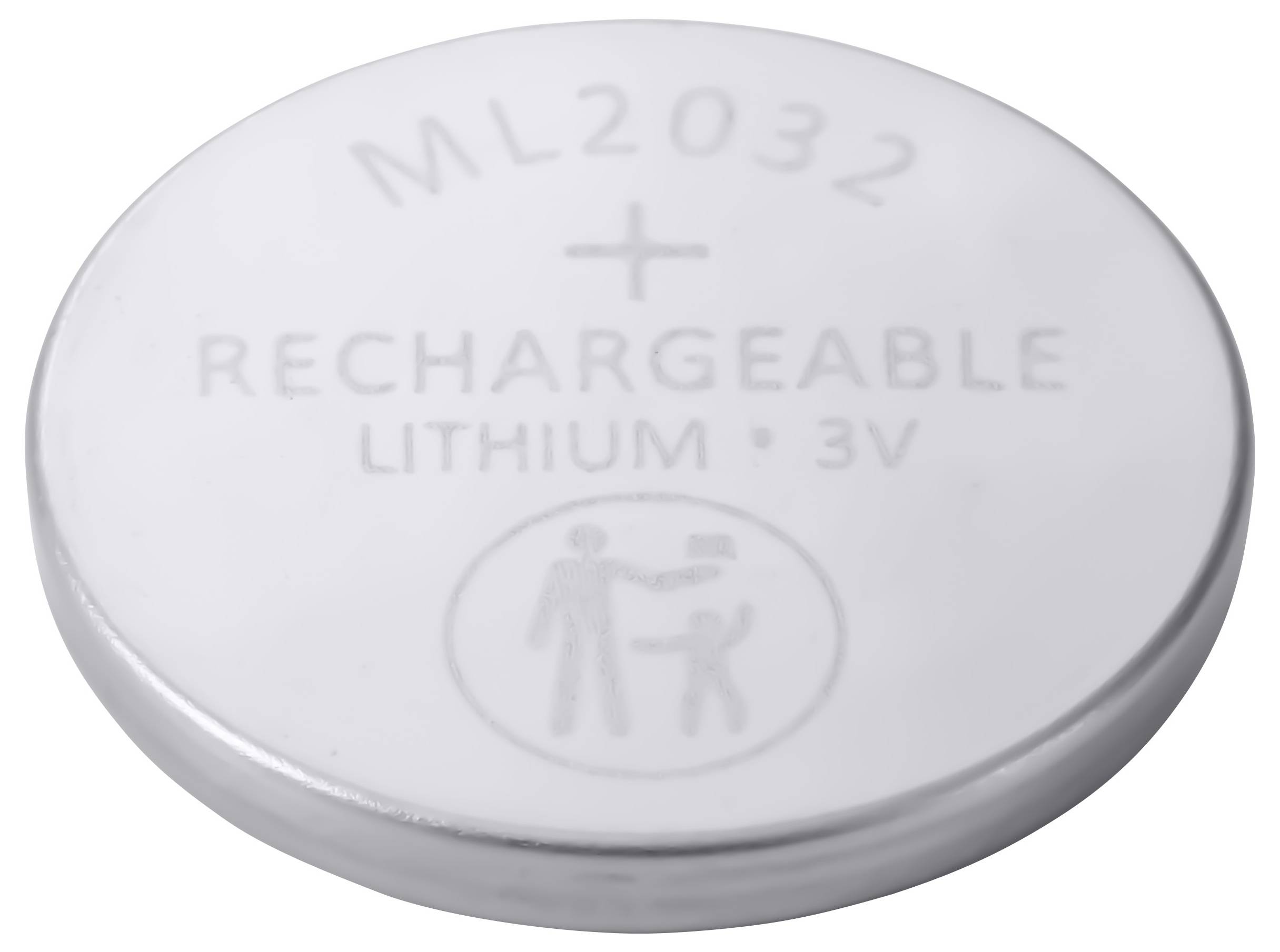 VOLTCRAFT Knopfzellen-Akku ML2032 Lithium 65 mAh 3V 100St.