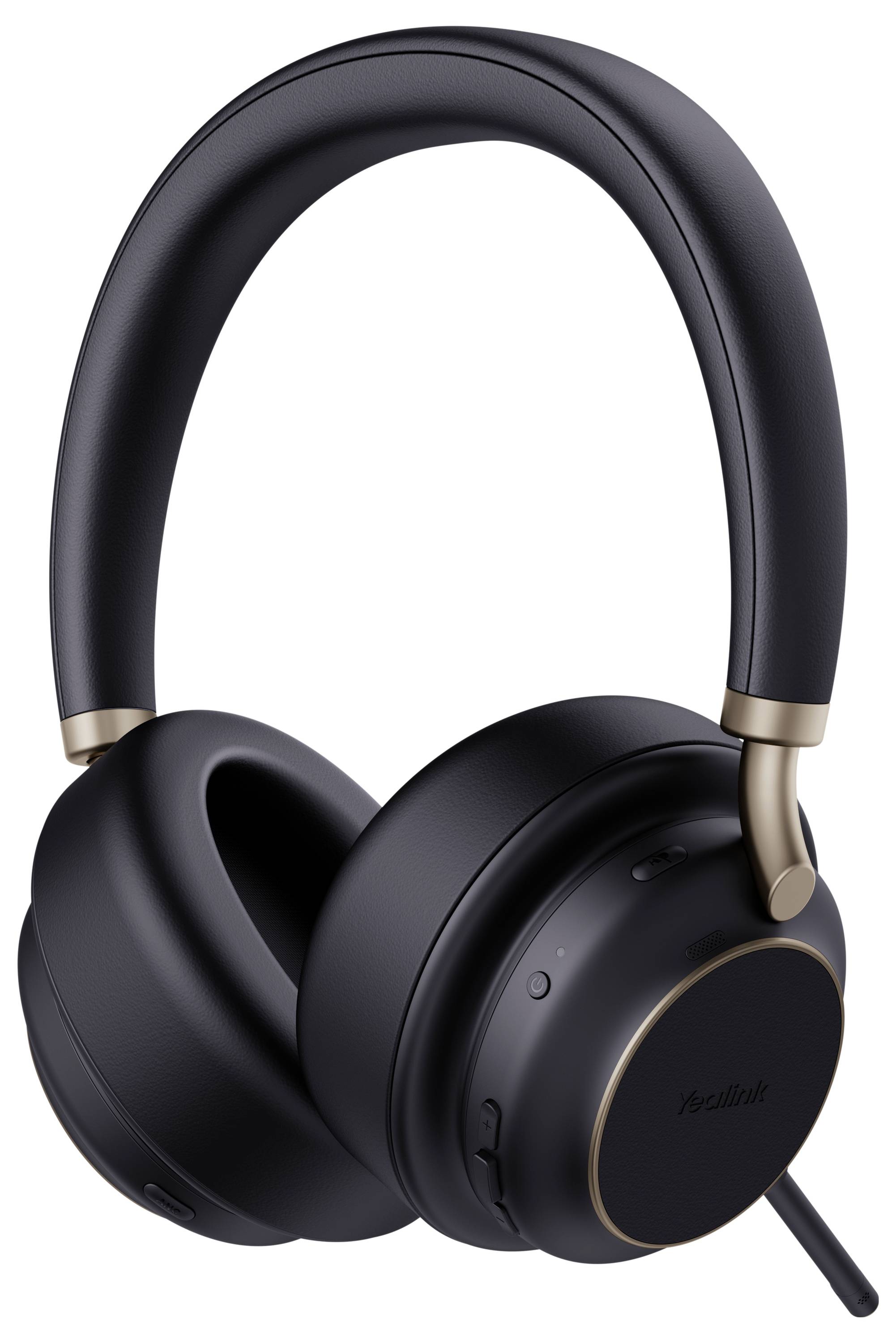 Yealink BH 76 Plus Teams Black U On Ear Headset Bluetooth® Schwarz Telefon