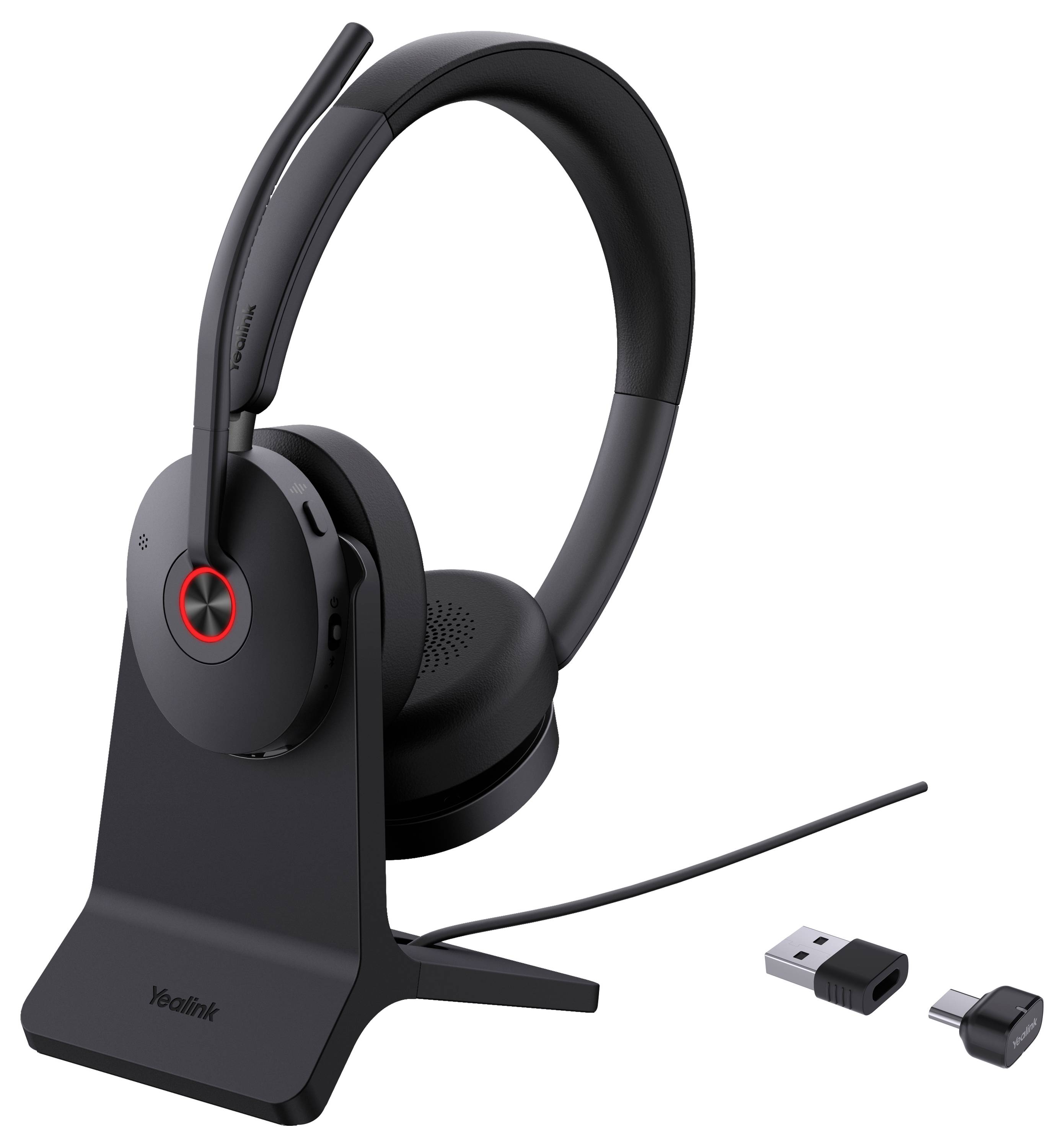Yealink BH 74 UC On Ear Headset Bluetooth® Schwarz Telefon