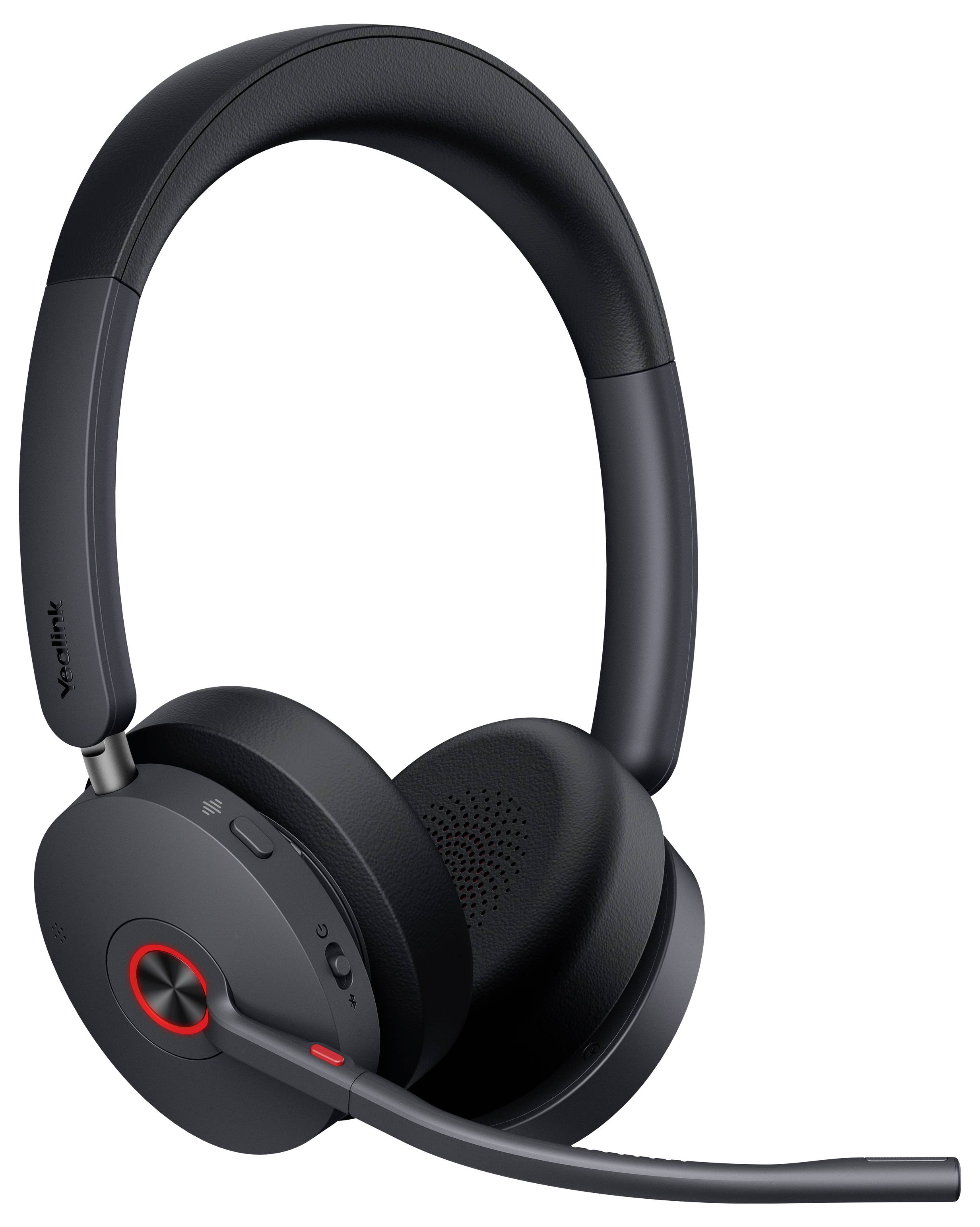 Yealink WH68 UC On Ear Headset DECT, Bluetooth® Schwarz Telefon