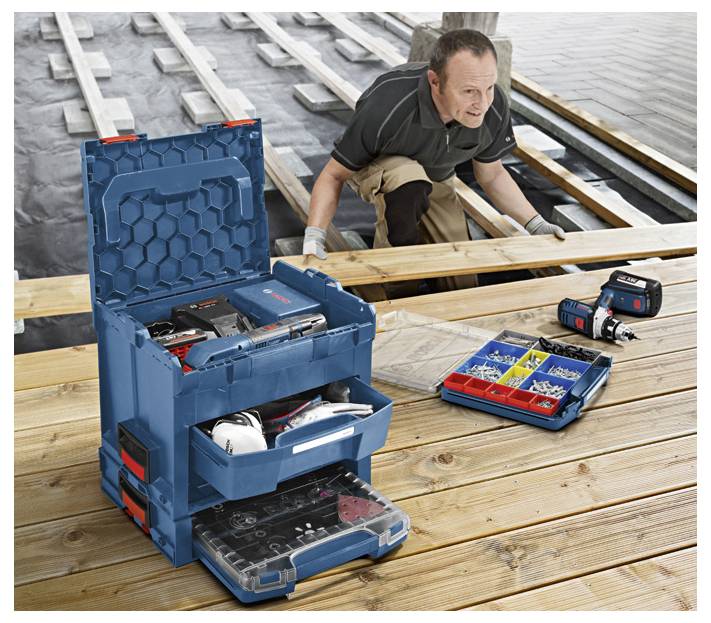 Bosch Professional 1600A0394N L-BOXX-Einlage für GSR/B 12V-32 FC P&C Werkzeugeinlage