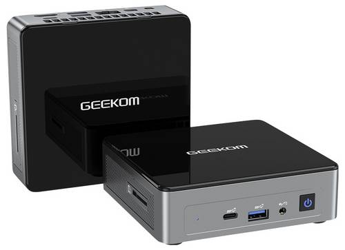 GEEKOM Mini PC Air12 2026 Edition Intel® Pentium® Gold 7505 3.5 GHz 8 GB RAM 512 GB SSD Intel UHD G