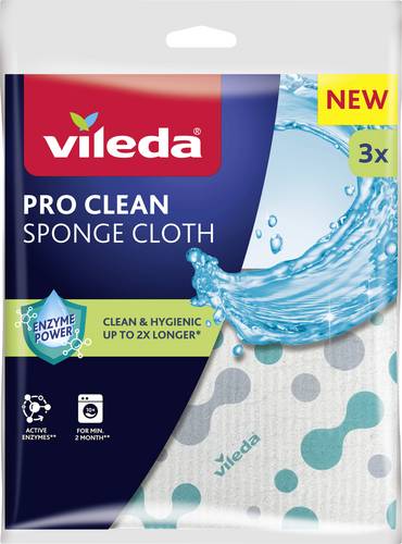PRO CLEAN Schwammtuch trocken 3er 179195
