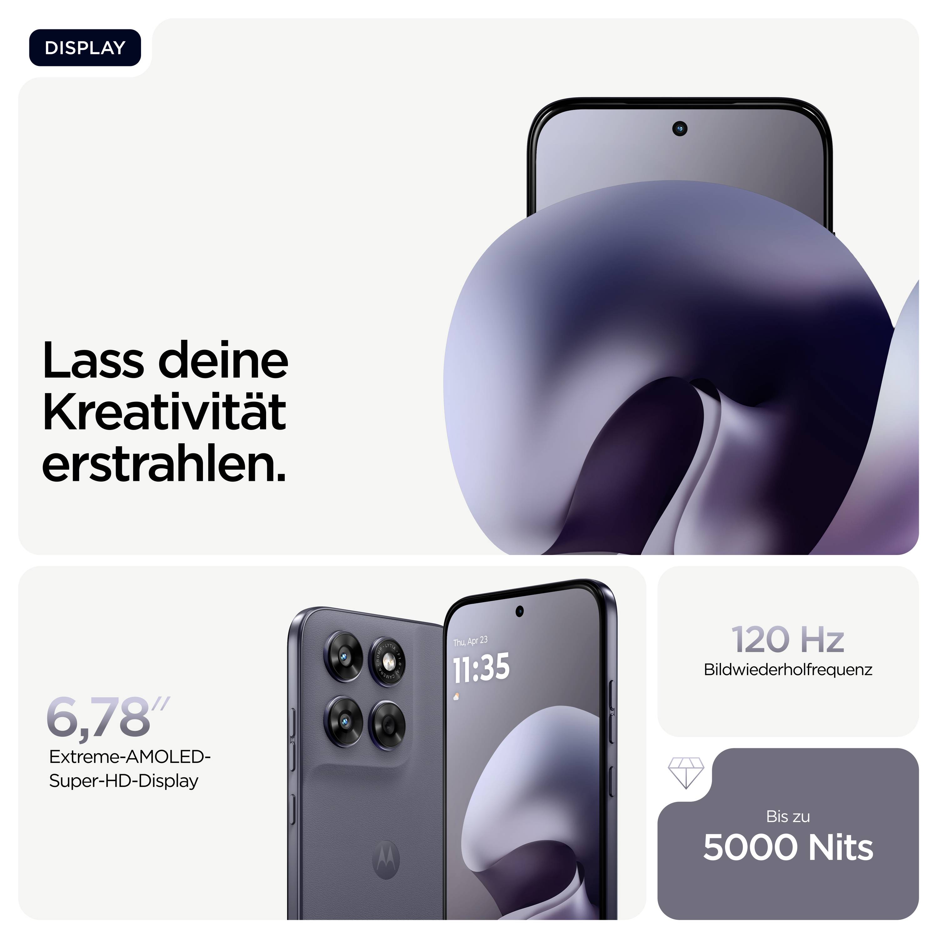 Smartphone mit großem 6,78