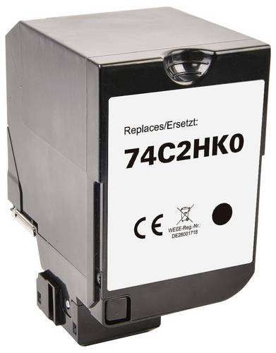Renkforce Druckerpatrone ersetzt Lexmark 74C2HK0 Kompatibel Schwarz 20000 Seiten RF-L74C2HK0 RF-747