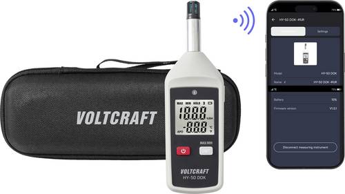 VOLTCRAFT HY-50 DOK Luftfeuchtigkeits- und Temperaturdatenlogger 0 % rF 100 % rF