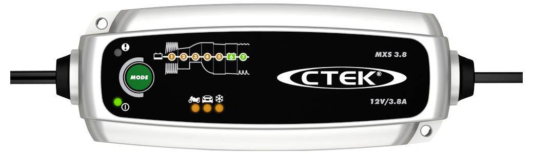 Ein CTEK-Ladegerät mit einer 