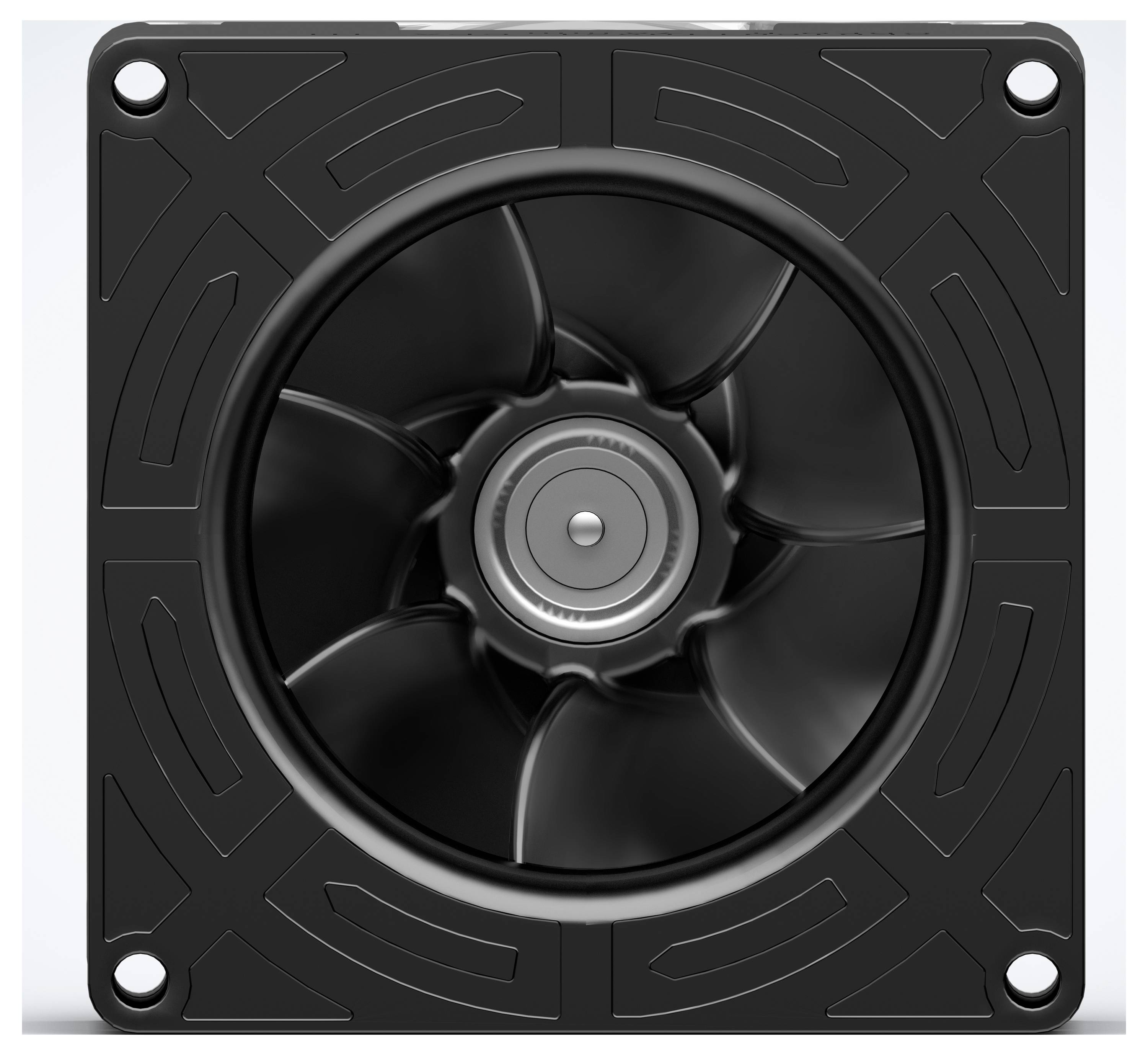 EBM Papst DF80,12V PWM & /220.000 rpm Diagonallüfter 12 V/DC 234 m³/h (L x B x H) 80 x 80 x 80mm