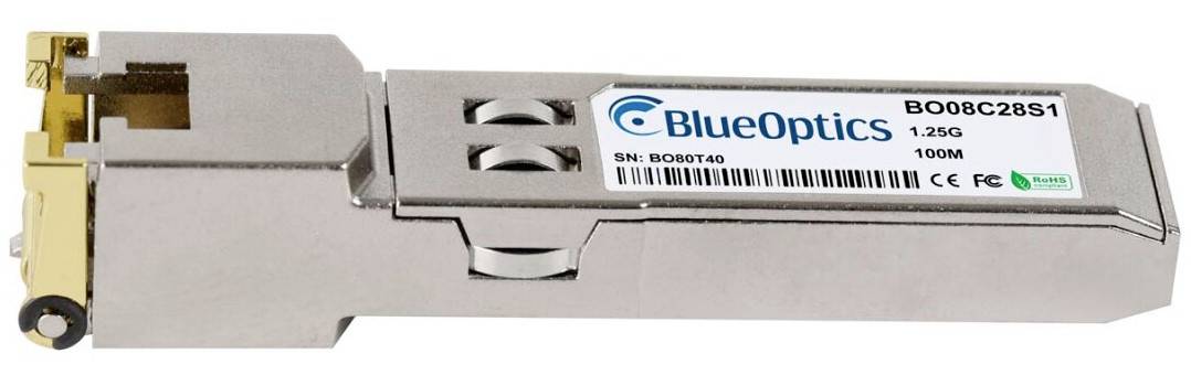 BlueOptics BO08C28S1 SFP Transceiver 1000BASE-T 100M