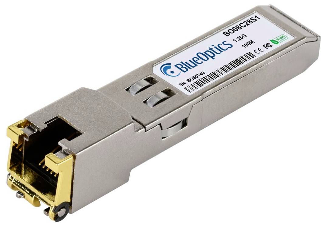 BlueOptics BO08C28S1 SFP Transceiver 1000BASE-T 100M