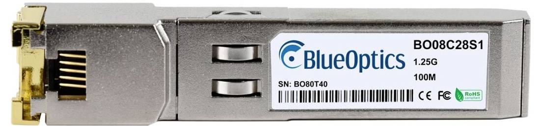 BlueOptics BO08C28S1 SFP Transceiver 1000BASE-T 100M