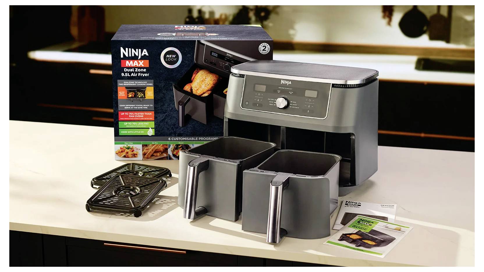„Ninja Max Dual Zone 8-Qt. Heißluftfriteuse