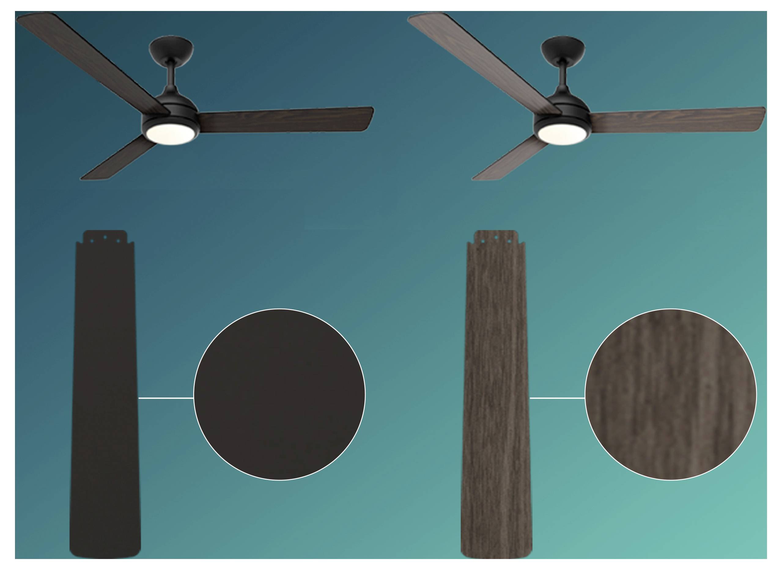 Philips LED Civx Deckenventilator 32W mit Fernbedienung, Dimmbar