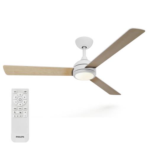 Philips LED Civx Deckenventilator 32 W mit Fernbedienung, Dimmbar