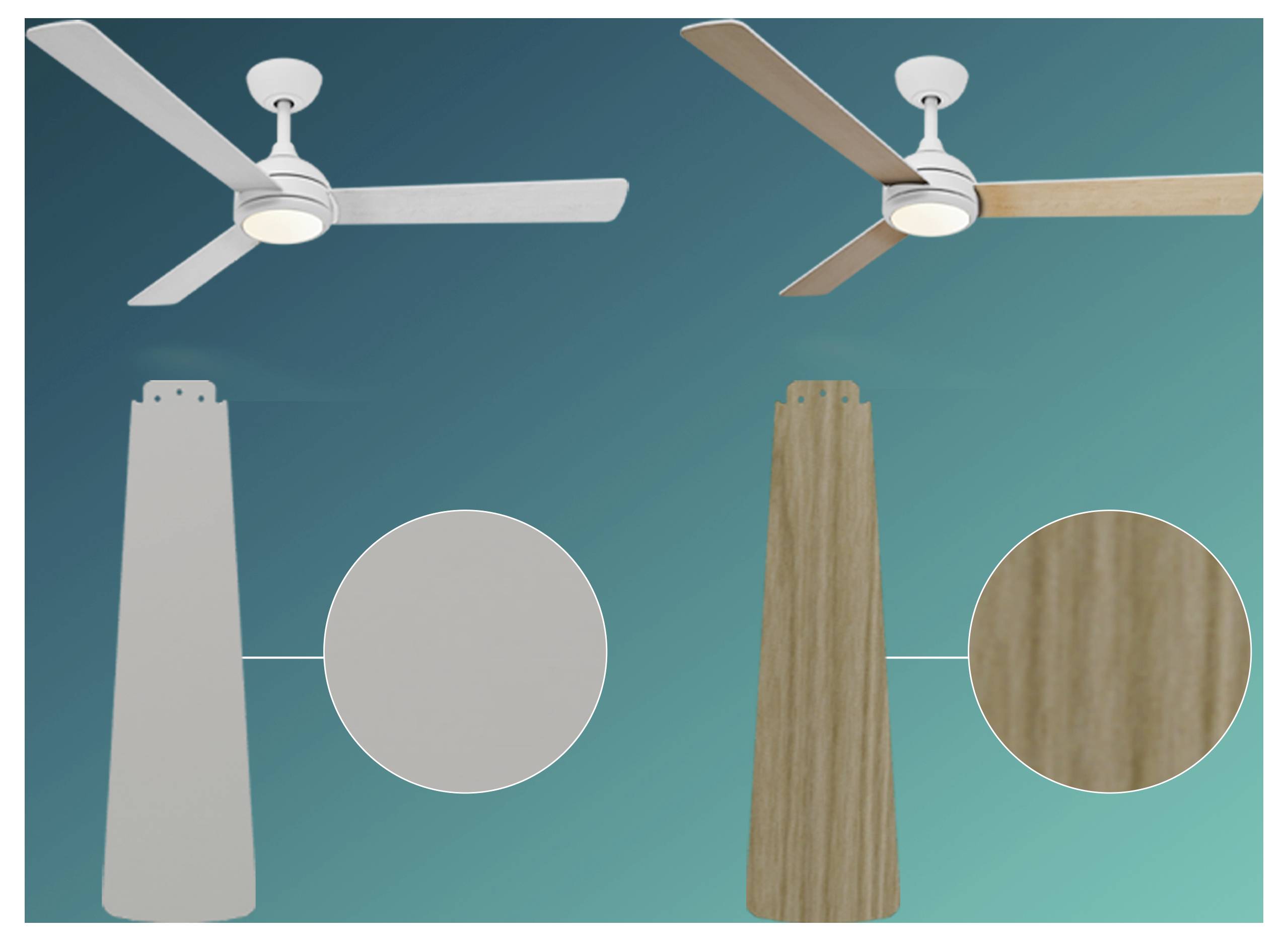 Philips LED Civx Deckenventilator 32W mit Fernbedienung, Dimmbar