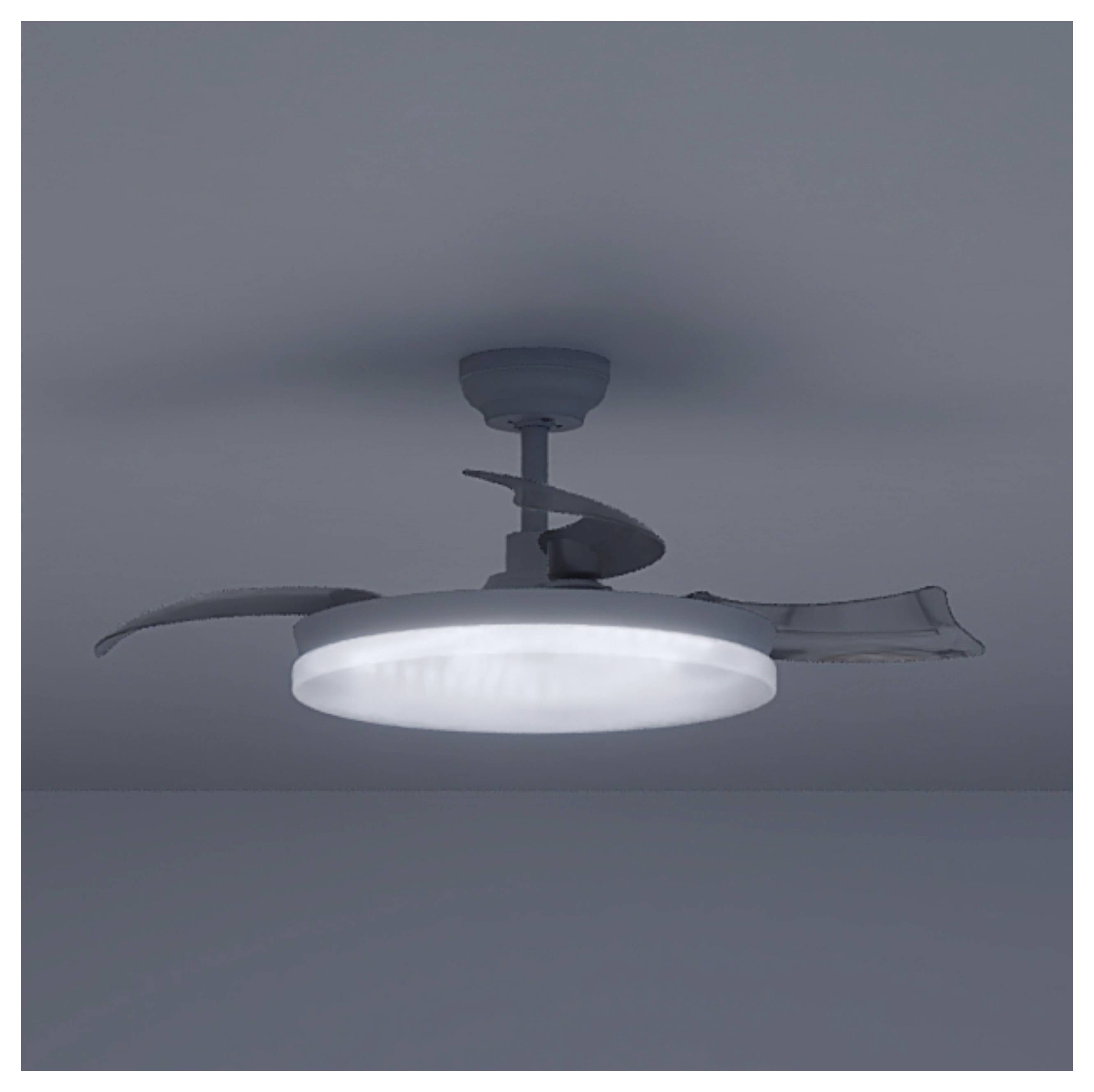 Philips LED Solr Deckenventilator 32W mit Fernbedienung, Dimmbar