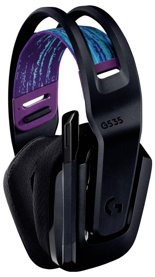 Logitech LOGI G535 LIGHTSPEED Wireless Headset On Ear Headset Schwarz Gaming