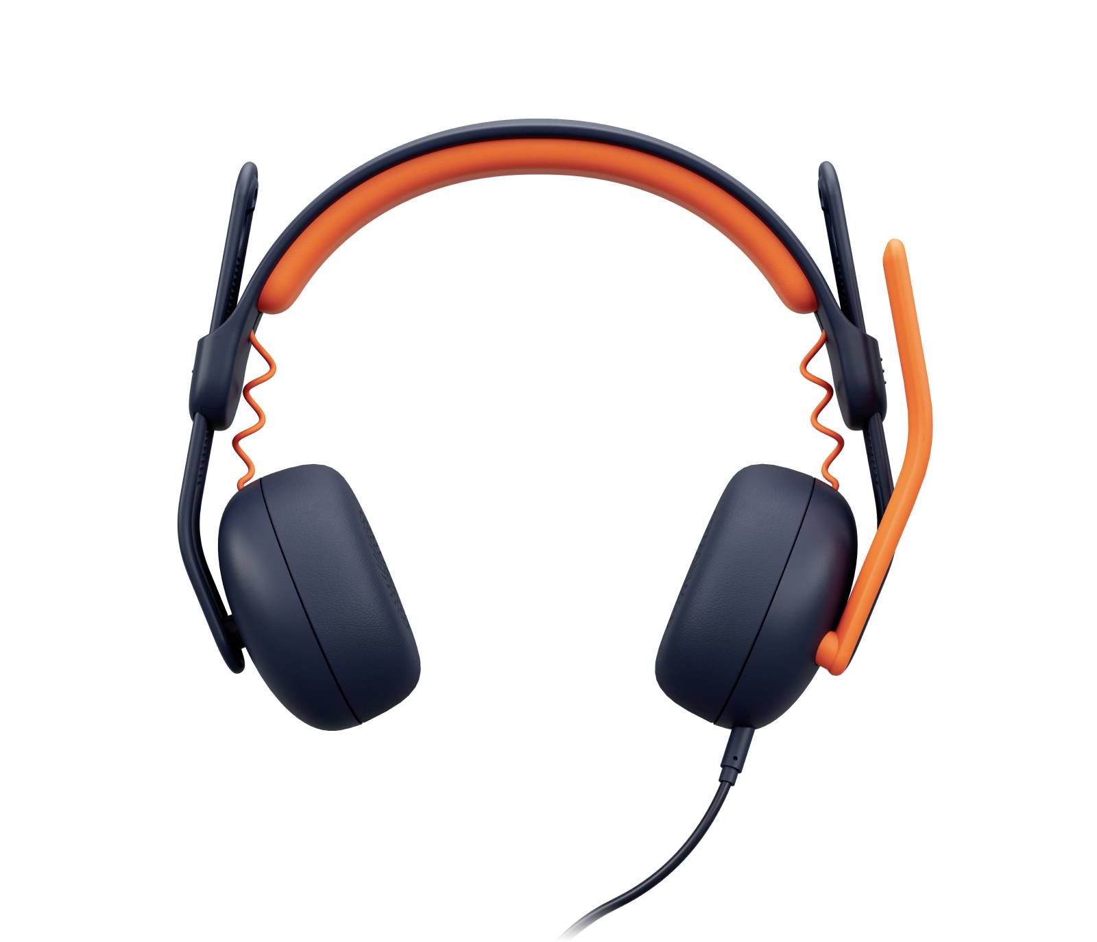 Logitech Zone Learn Kopfhörer Kabelgebunden Kopfband Ausbildung Blau, Orange