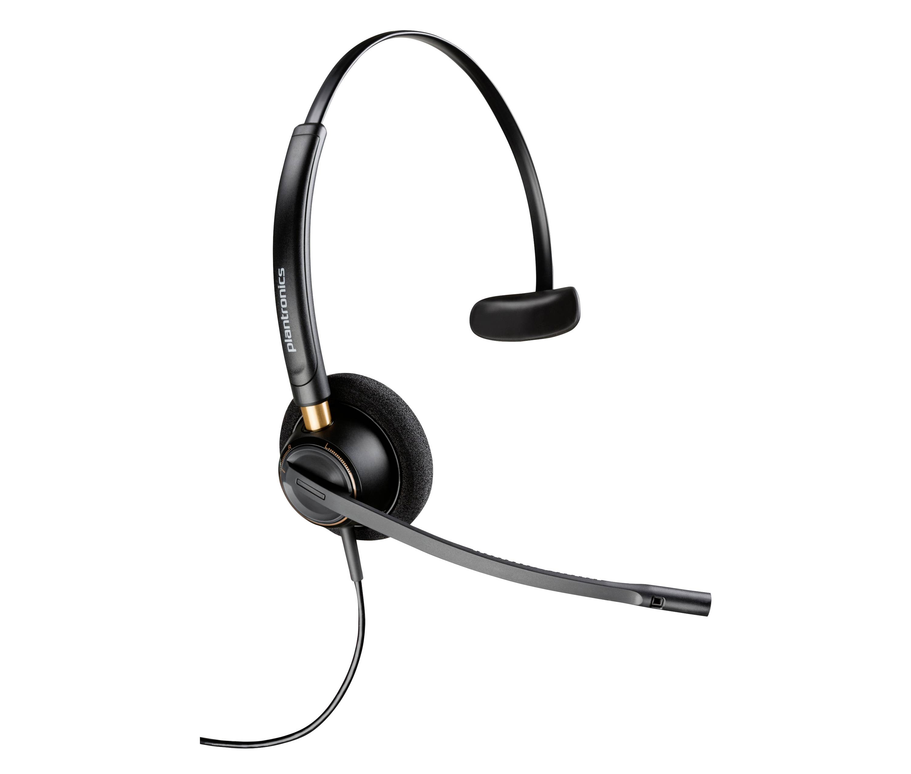 Schwarzes Over-Ear-Headset mit Mikrofonausleger und Kopfbügel, dargestellt auf weißem Hintergrund.