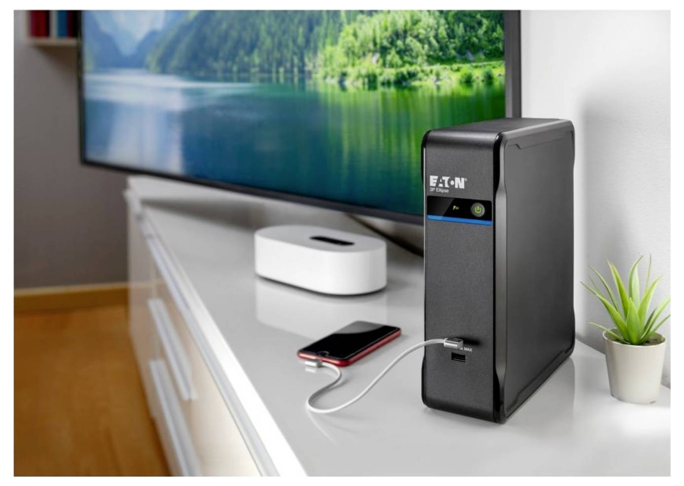 Eaton 3P Ellipse 700 USB DIN 700VA/420W