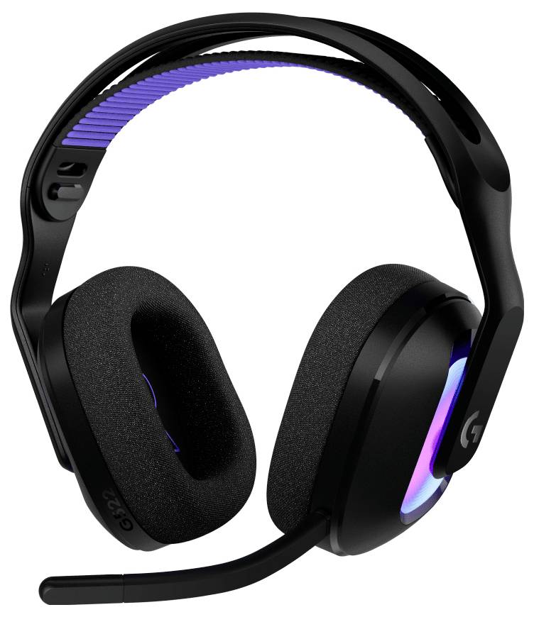 Logitech LOGI G522 Headset PC VOSS CDM/Mixed Over Ear Headset Bluetooth® Schwarz Computer