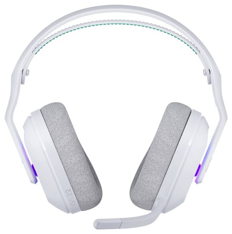 Logitech LOGI G522 Headset PC VOSS CDM/Mixed Over Ear Headset Bluetooth® Weiß Computer