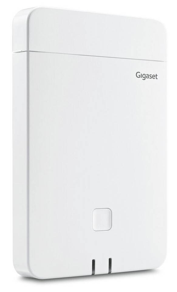 Vorderansicht eines rack-montierten Eaton-Servergeräts mit perforierter silberfarbener Frontplatte, blauem Statuslicht und kleinem Display auf der rechten Seite.